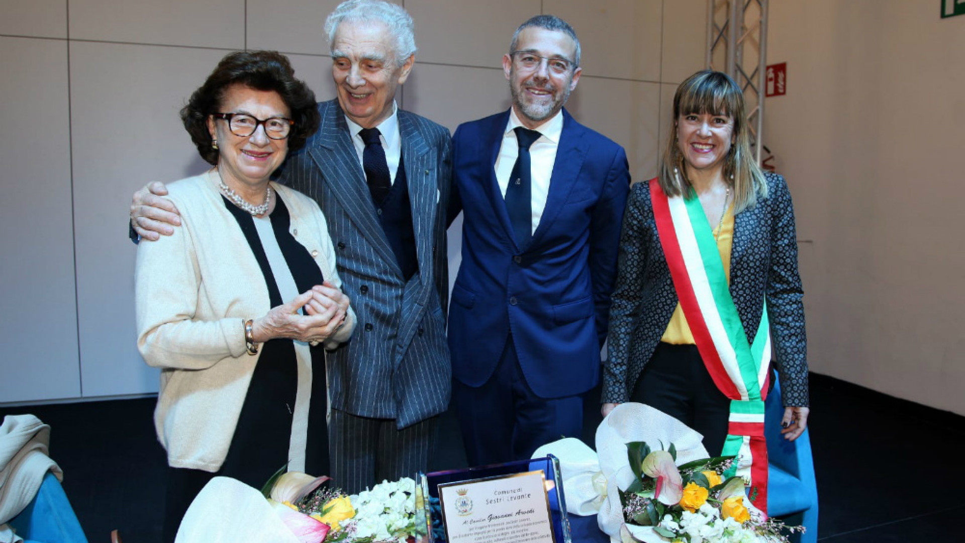Immagine di Al Presidente Giovanni Arvedi la Cittadinanza Onoraria di Sestri Levante
