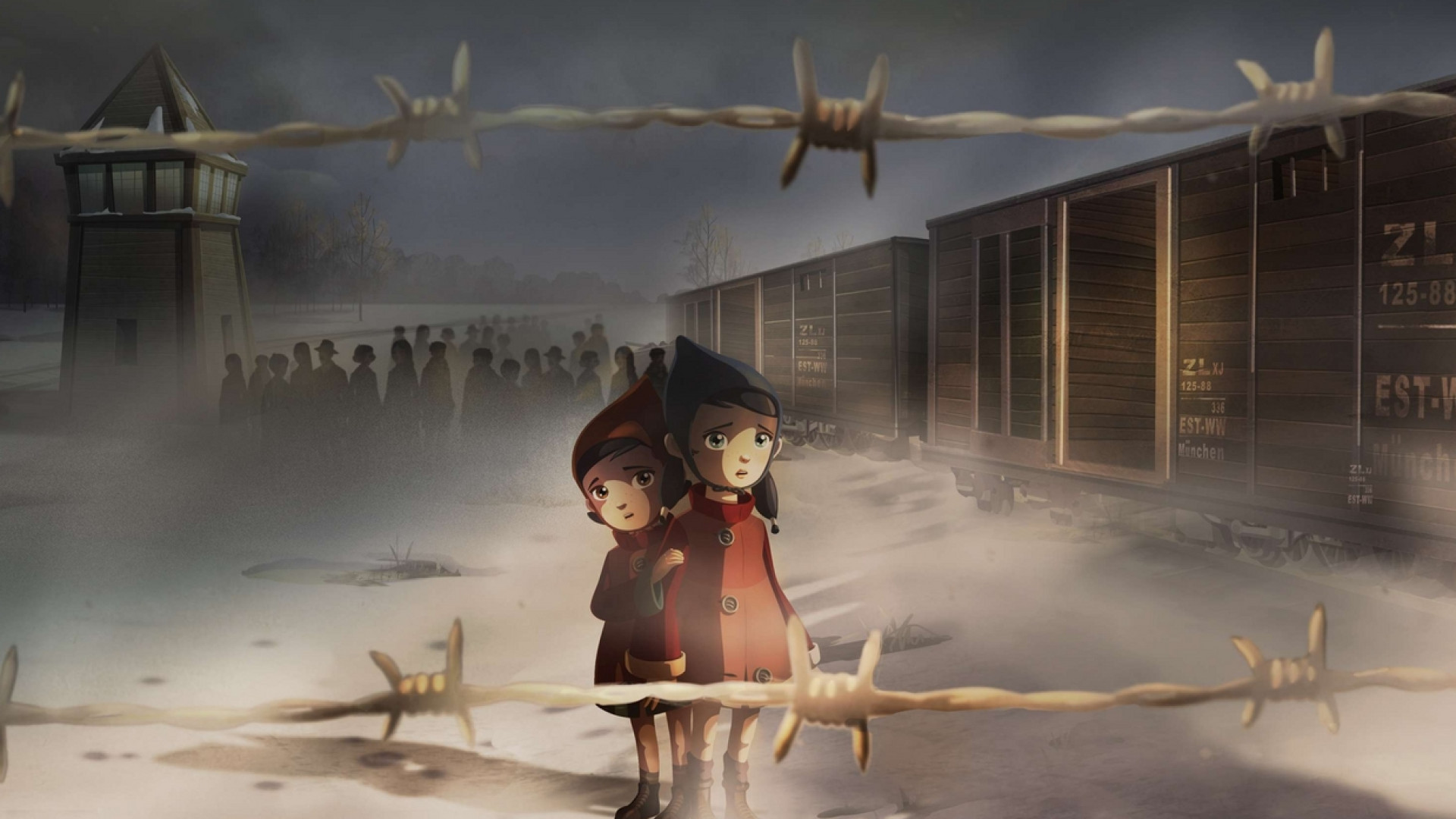 Immagine di «La Stella di Andra e Tati», il primo cartoon dentro Auschwitz
