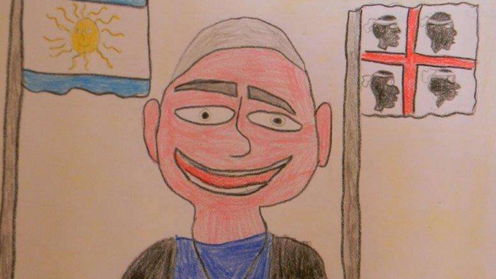 Immagine di «Cari bambini, grazie per i disegni sul mio amico fratel Mura...»