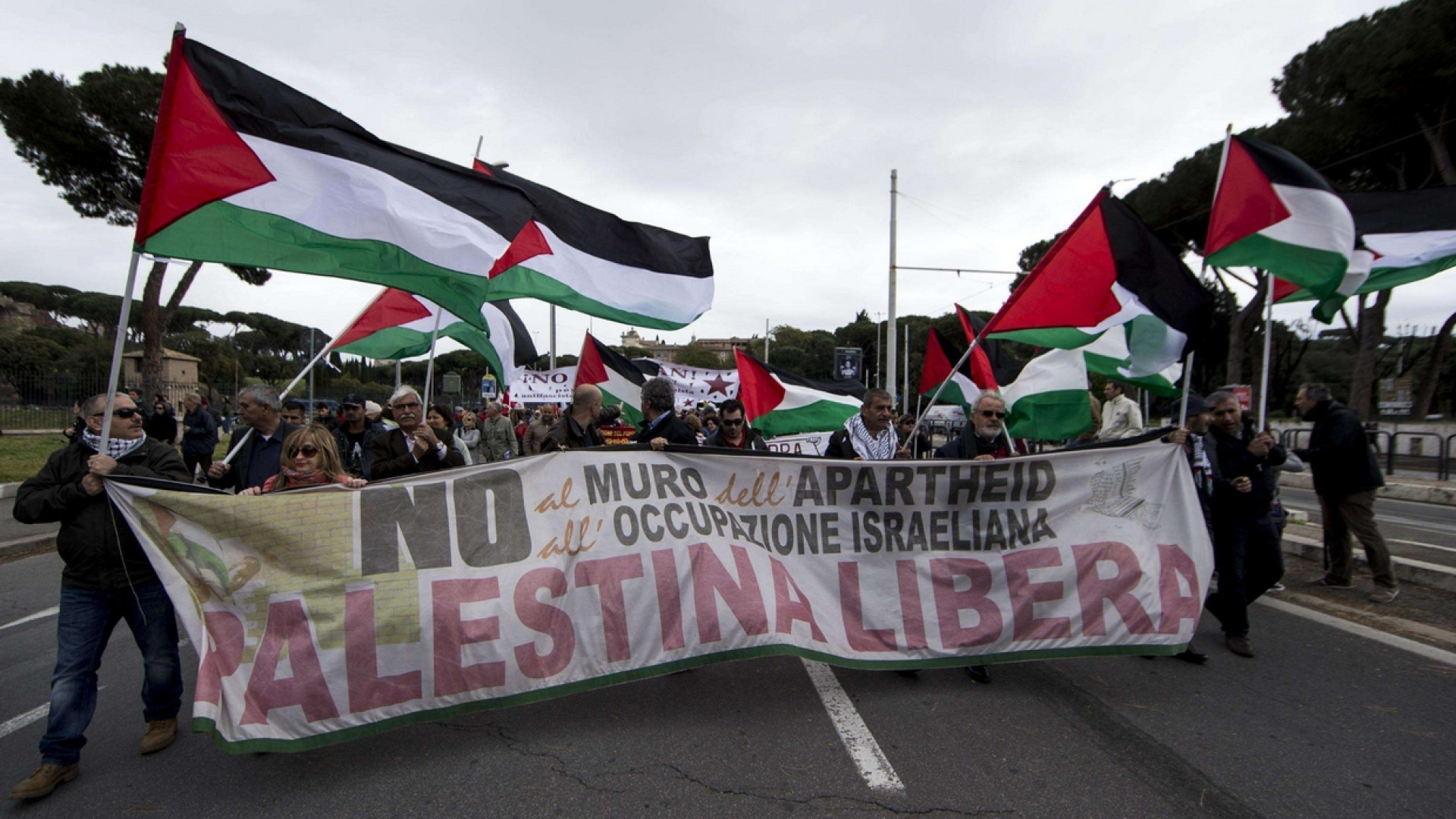 Immagine di La Comunità ebraica diserta il corteo per presenza palestinesi