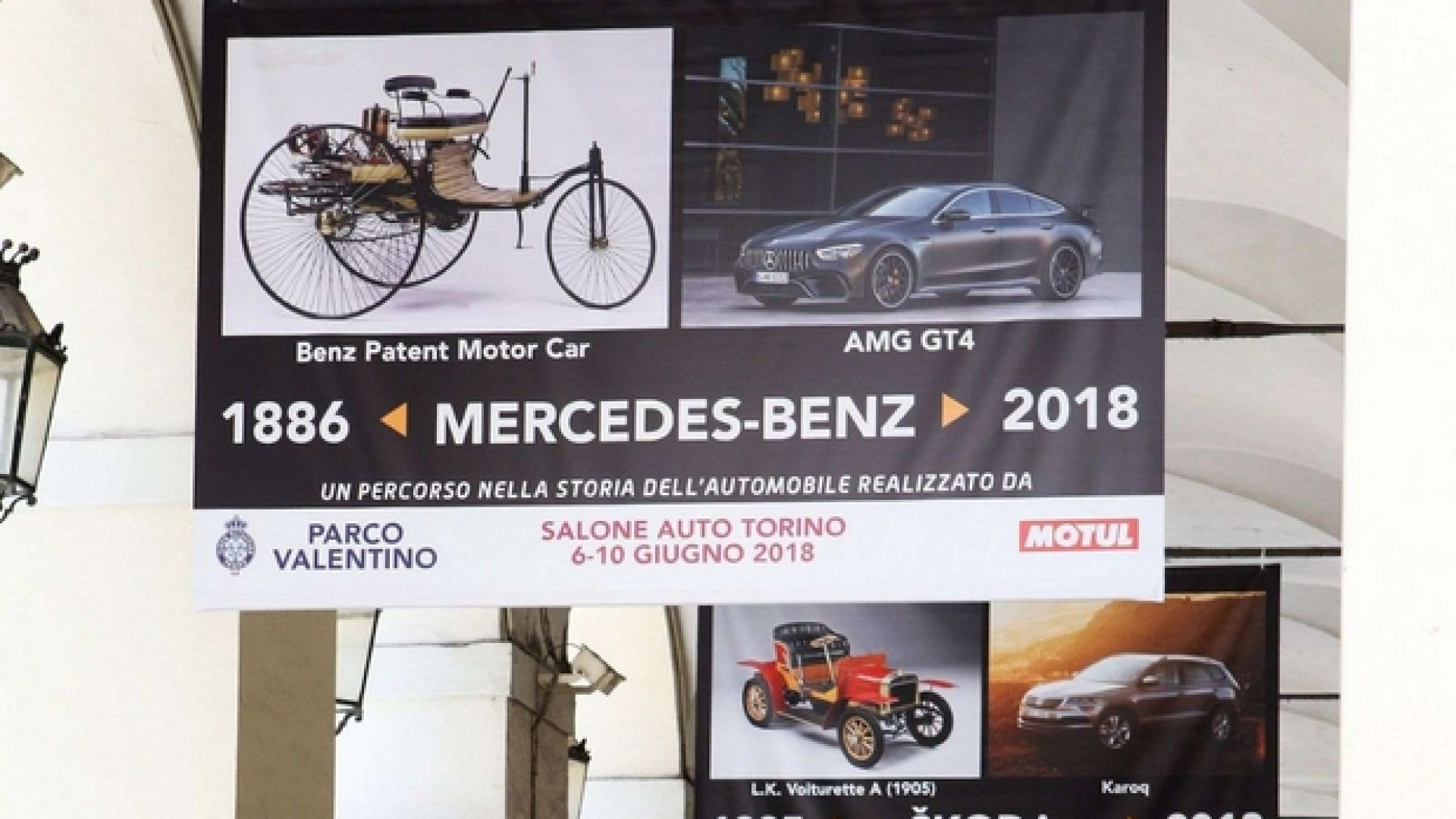 Immagine di La storia dell'automobile si mostra sotto i portici