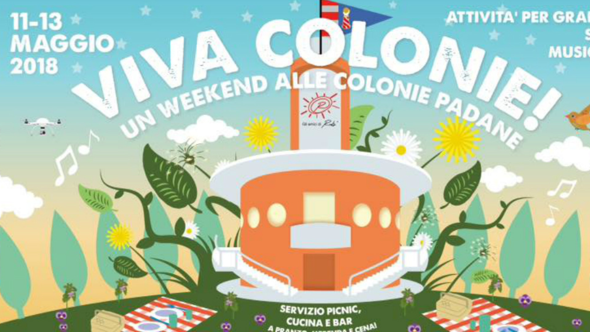 Immagine di 'Viva le Colonie': un weekend di festa alle Colonie Padane