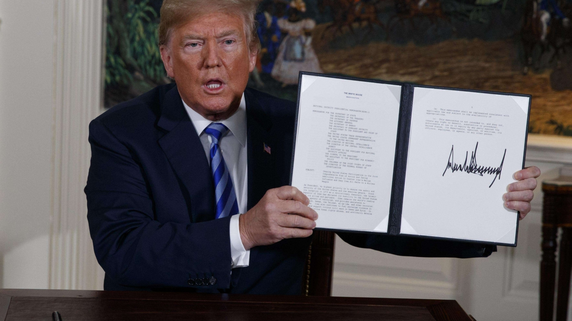 Immagine di Lo «strappo» di Trump: via dall'accordo sul nucleare iraniano