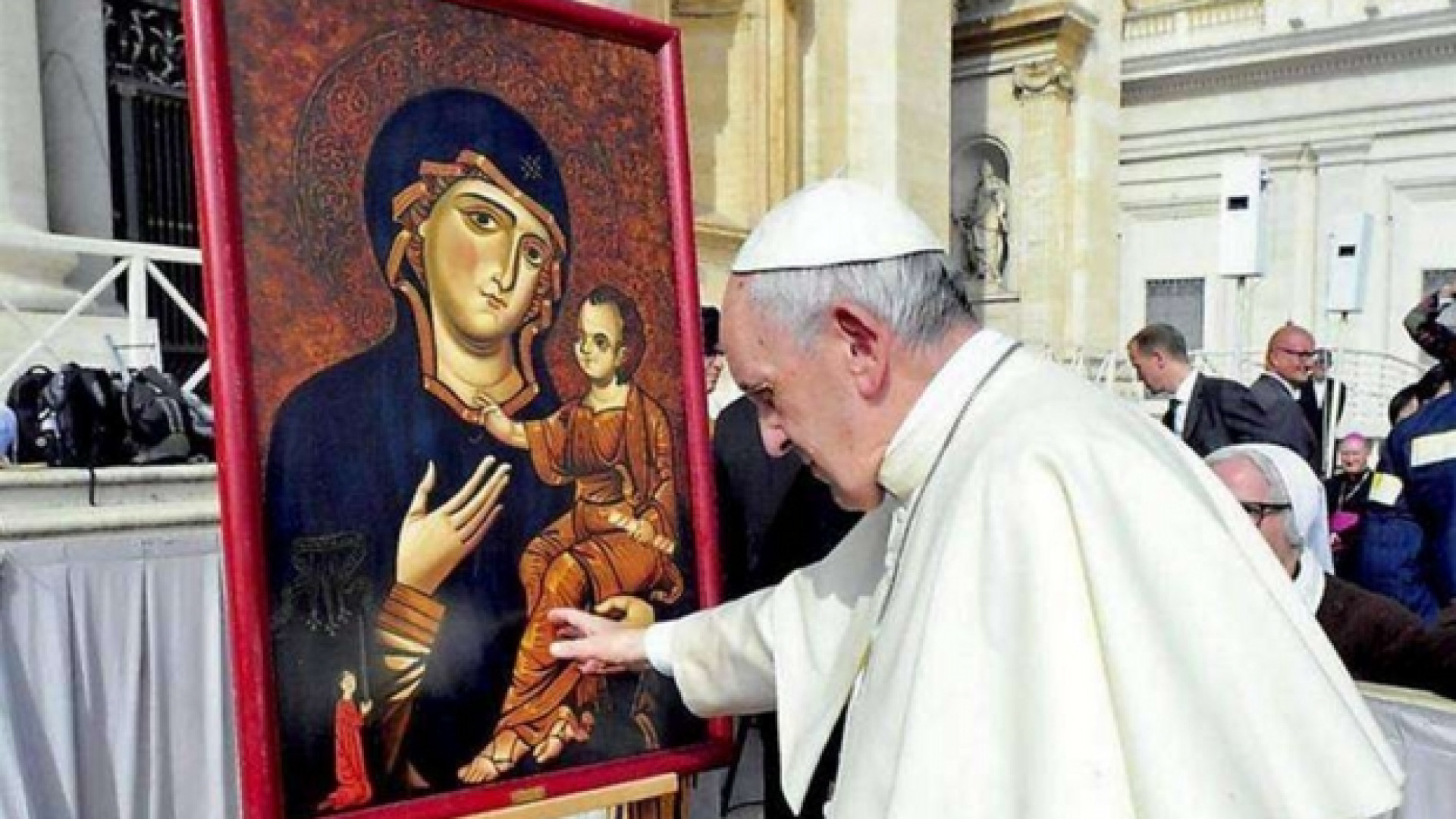 Immagine di Maria «Madre della Chiesa», la prima festa liturgica