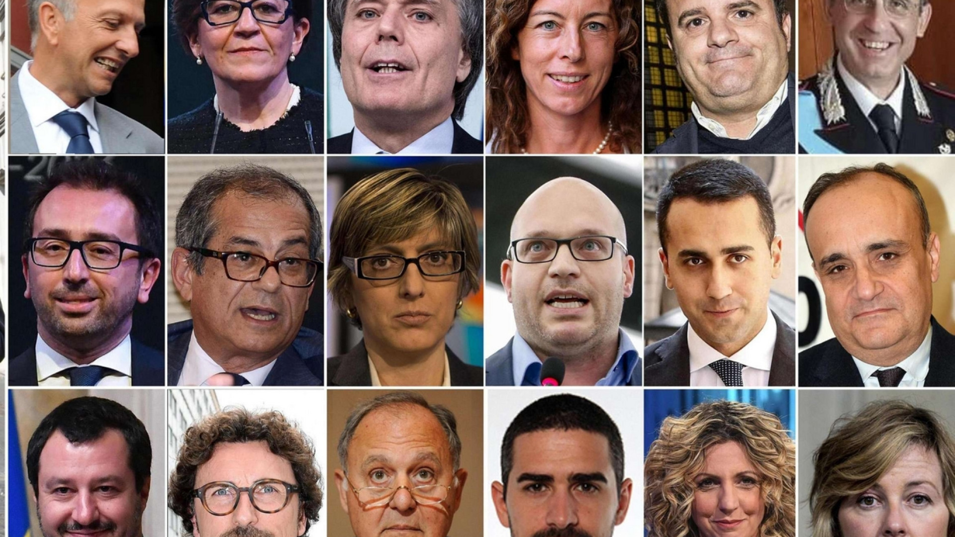 Immagine di Ecco chi sono i 18 ministri (solo 5 donne)