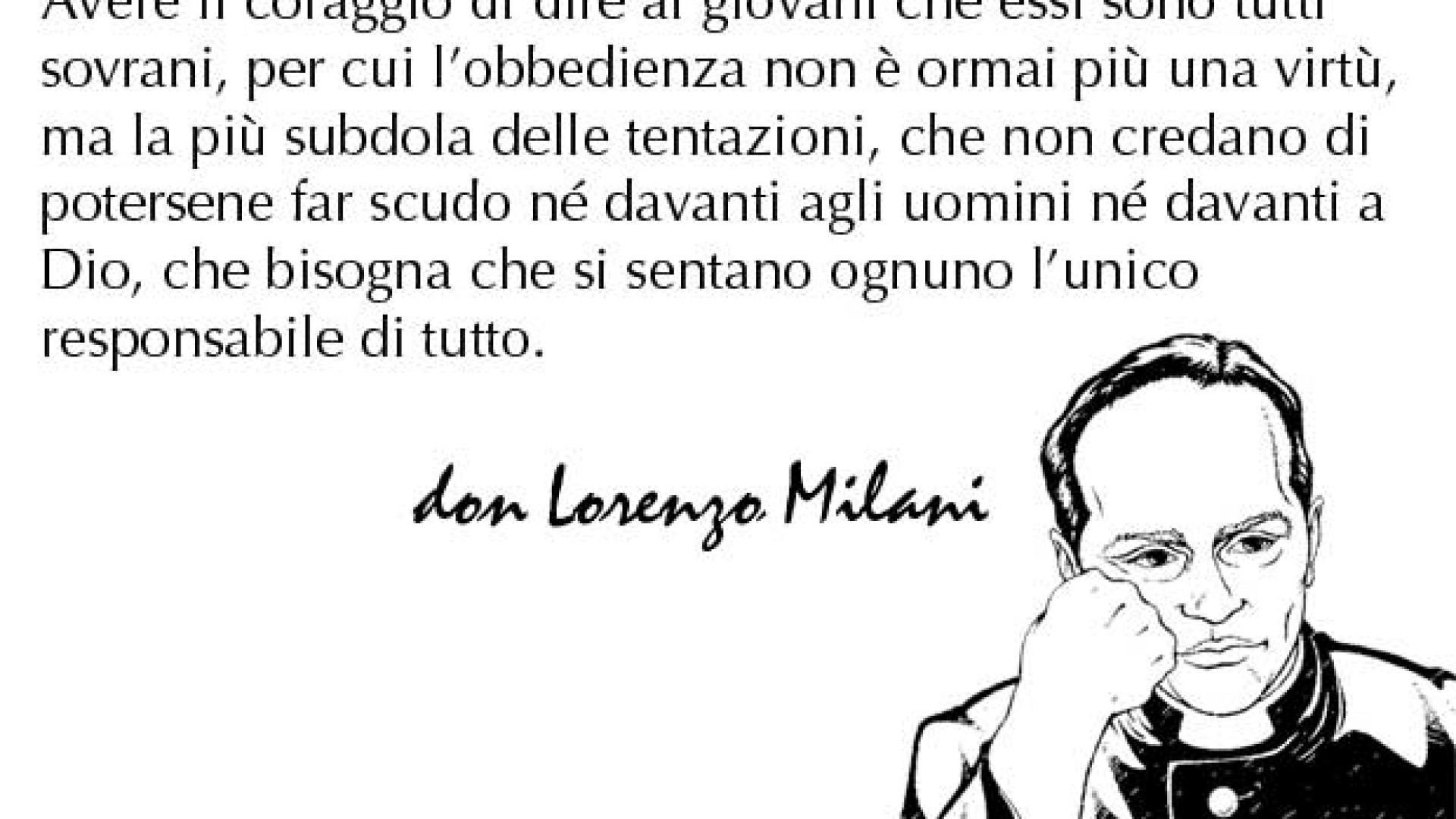 Immagine di Il cammino sui passi di don Lorenzo Milani