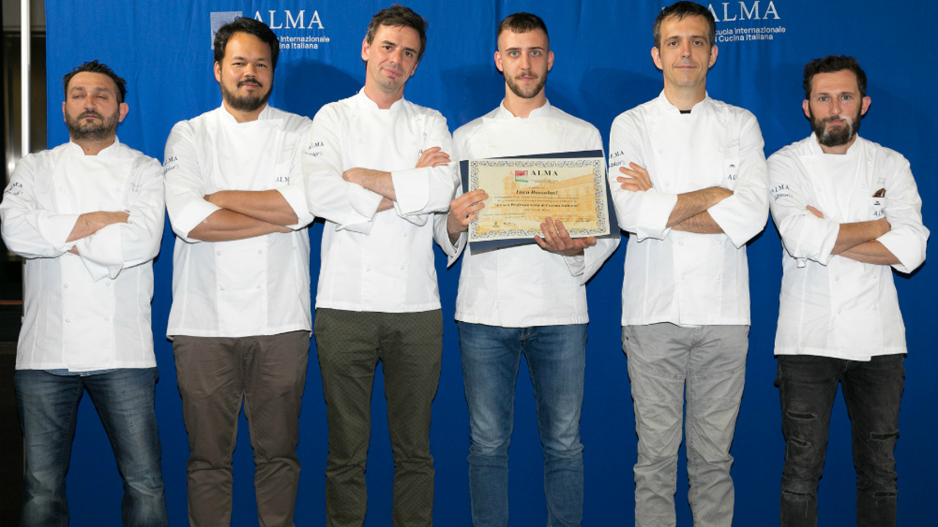 Immagine di Luca Bussolati, 24 anni, di Cremona, si è diplomato Cuoco Professionista all'ALMA di Gualtiero Marchesi