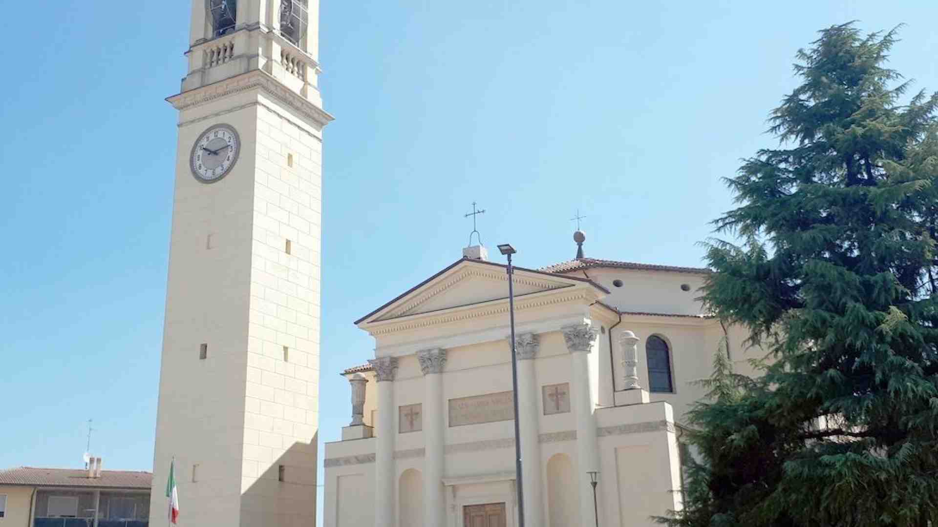 Immagine di Roverchiaretta. Messa con il Vescovo nel 150º anniversario della consacrazione della chiesa parrocchiale