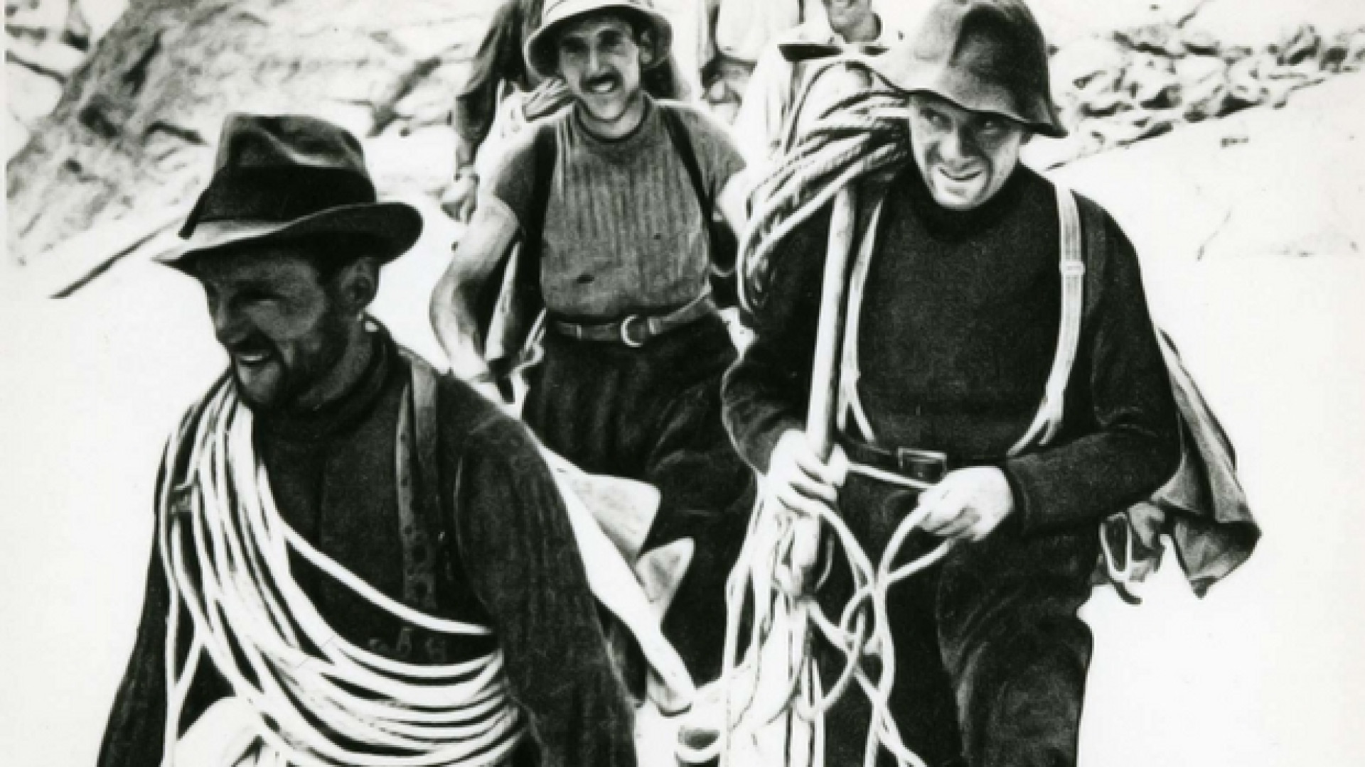 Immagine di Harrer contro Cassin: la corsa alle cime e le bandiere dei regimi