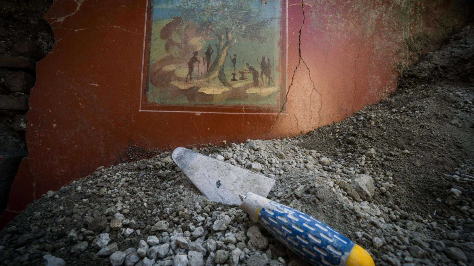Immagine di Nuove scoperte a Pompei: stanze affrescate e oggetti di vita quotidiana