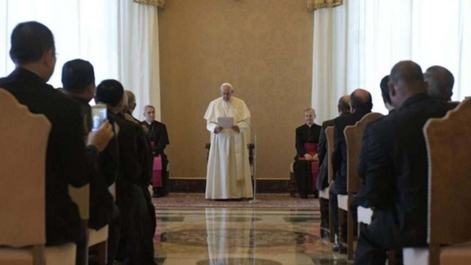 Immagine di Francesco: prendiamo coraggio dalla potenza di san Giuseppe
