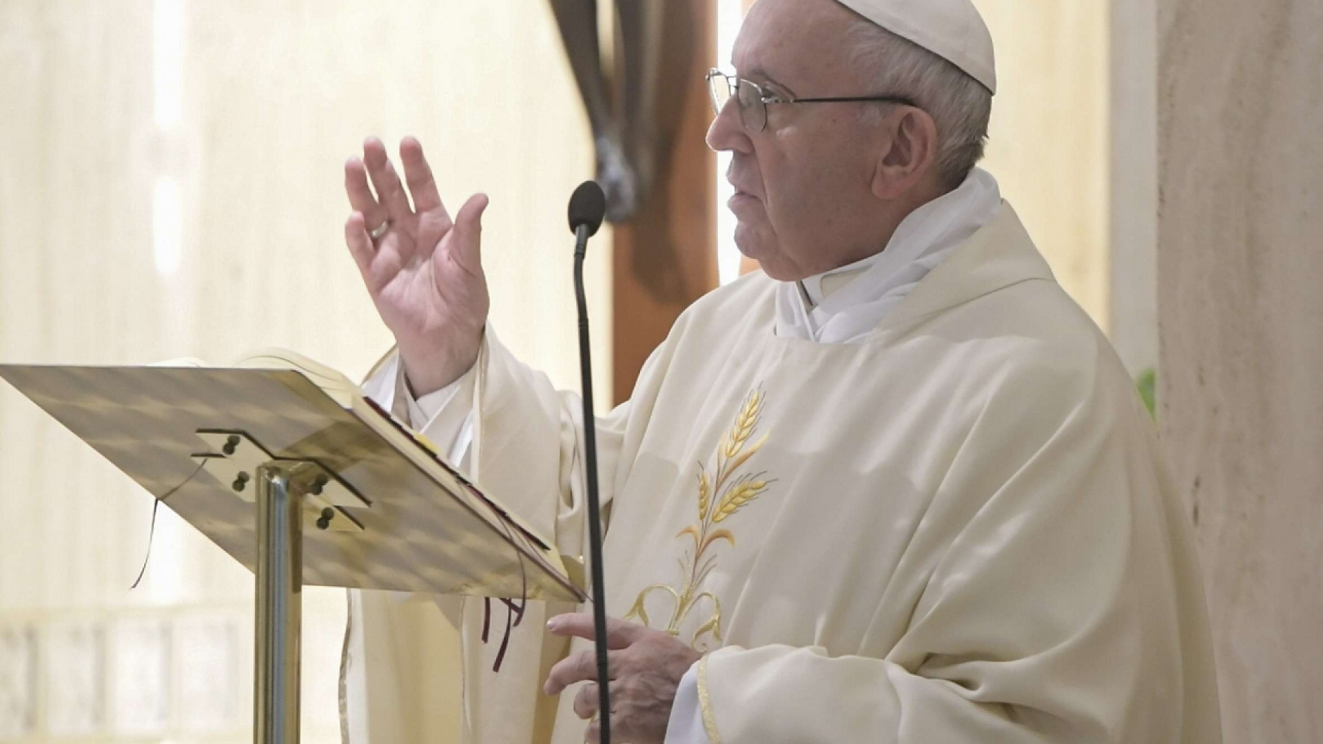 Immagine di Il Papa: dinanzi a chi cerca lo scandalo, silenzio e preghiera