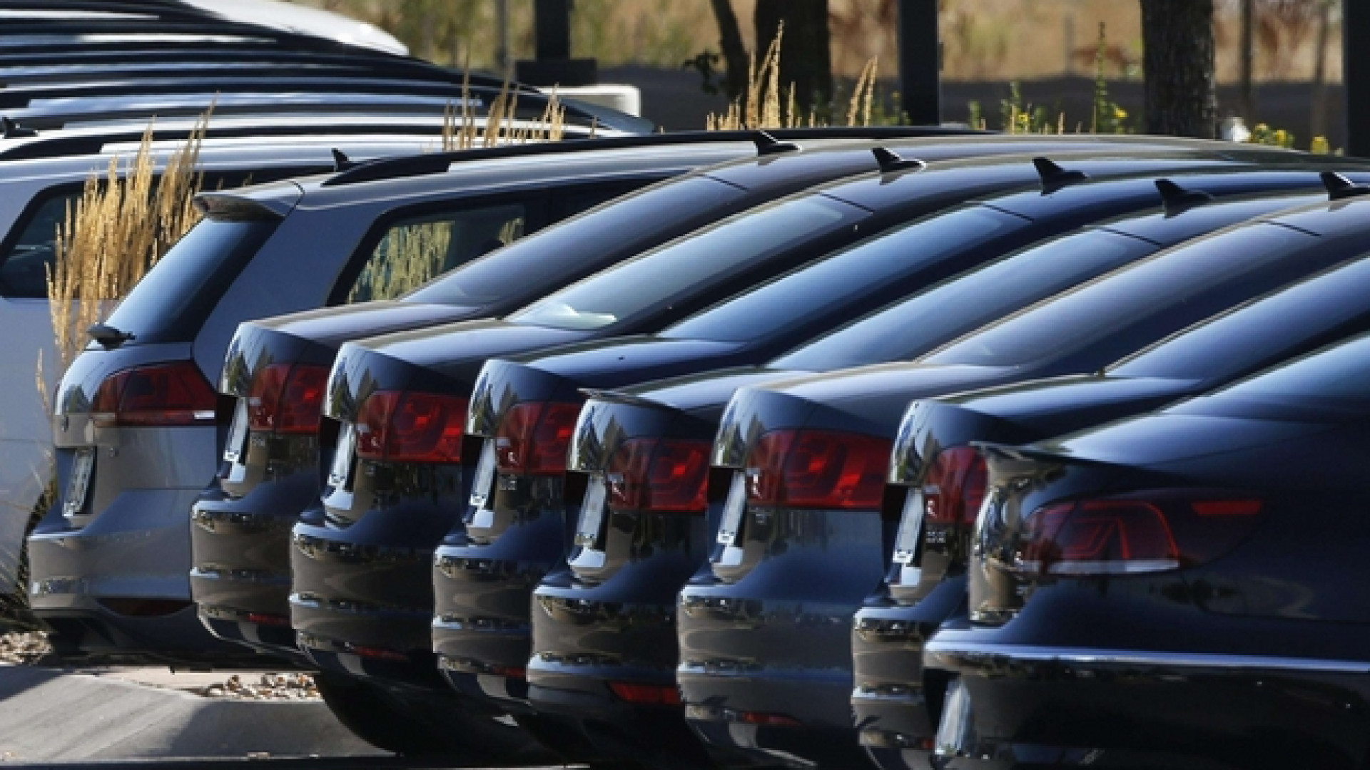 Immagine di Noleggio e aziendali tengono in piedi l'automobile