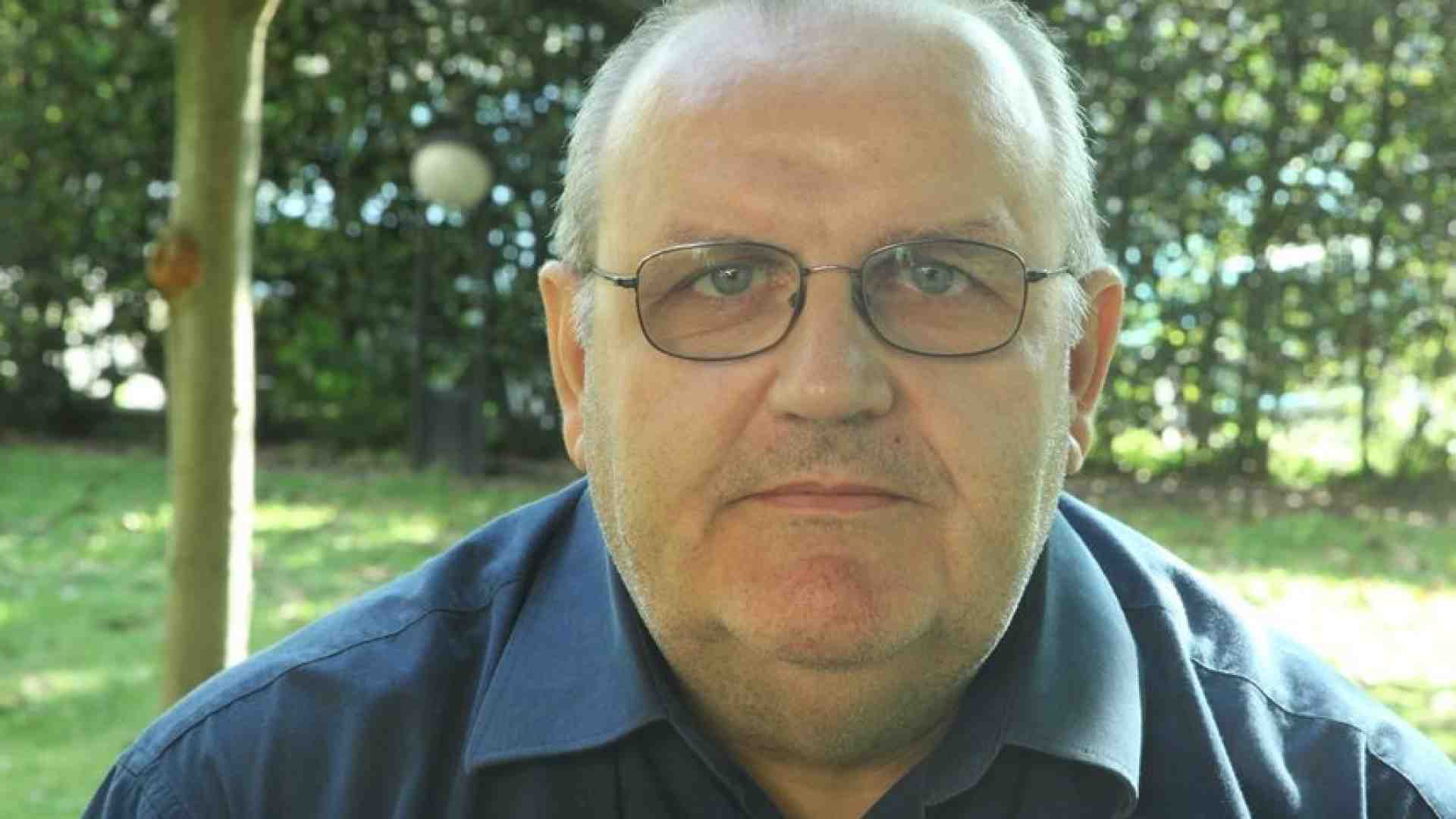 Immagine di Don Pizzoli all'ufficio missionario della Cei