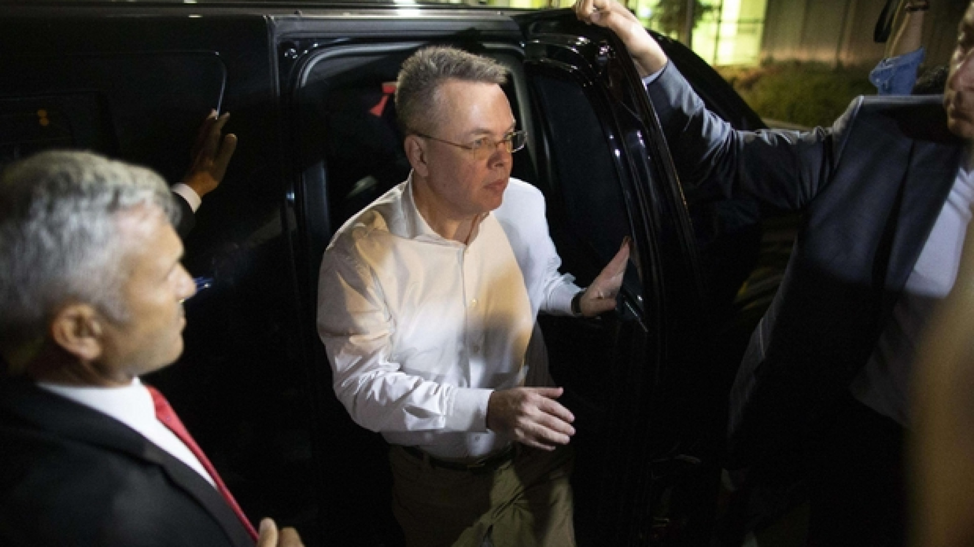 Immagine di Libero il pastore evangelico Brunson: già di ritorno negli Usa