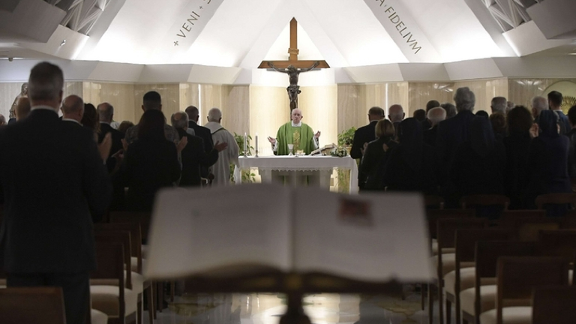 Immagine di Papa Francesco: la speranza è concreta, è vivere per l’incontro con Gesù