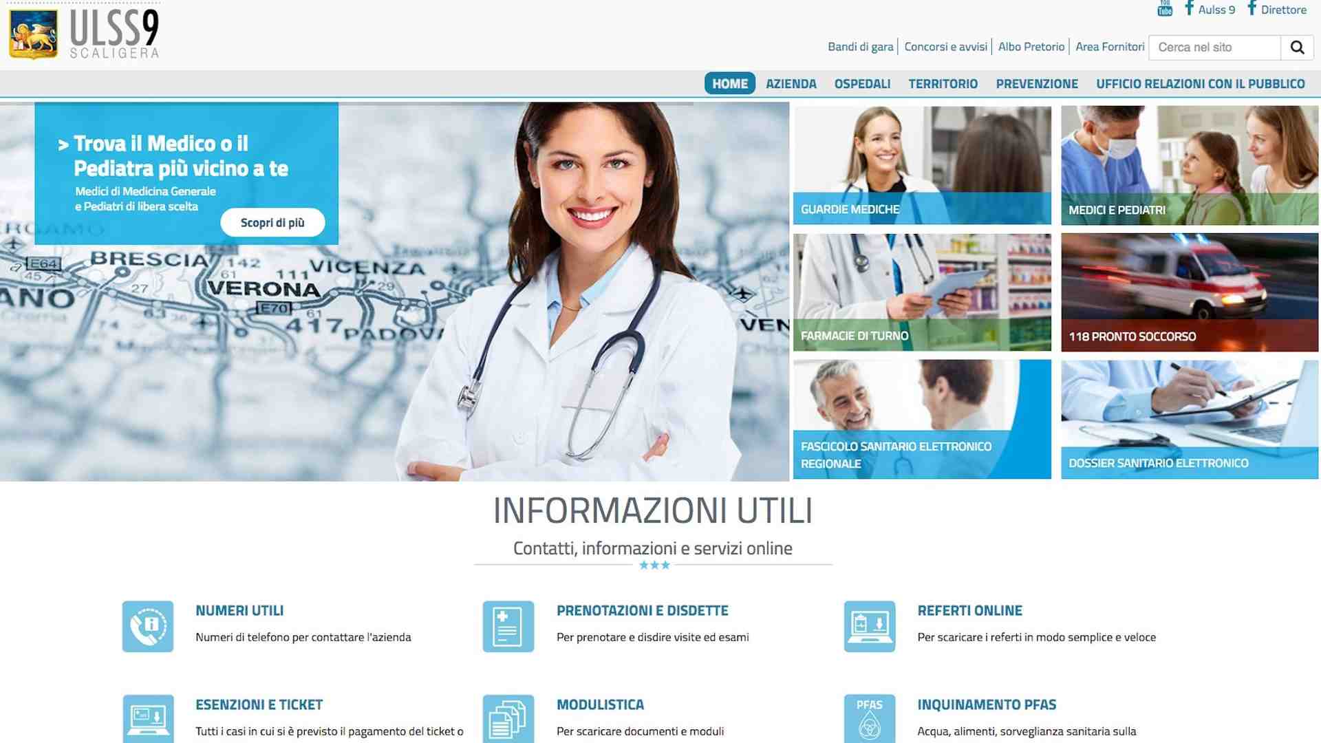 Immagine di Il nuovo sito dell'Ulss 9 è a misura di cittadino