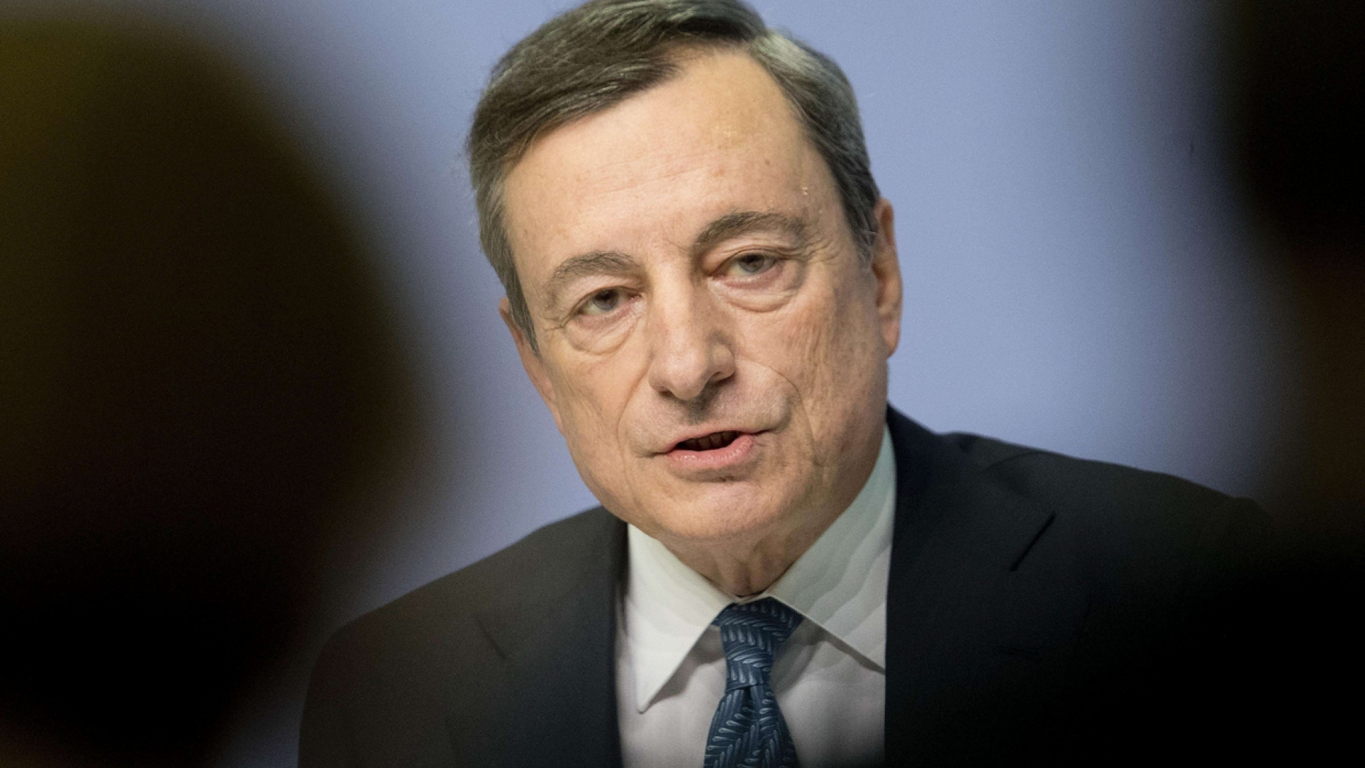 Immagine di Draghi all'Italia: si abbassi lo spread per proteggere le banche