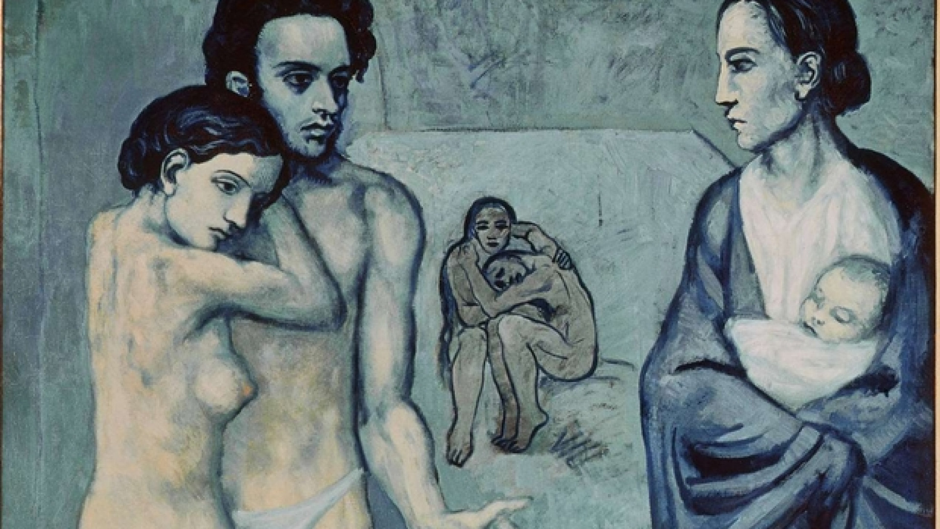 Immagine di Picasso in blu e in rosa. Parigi indaga i suoi inizi d'artista