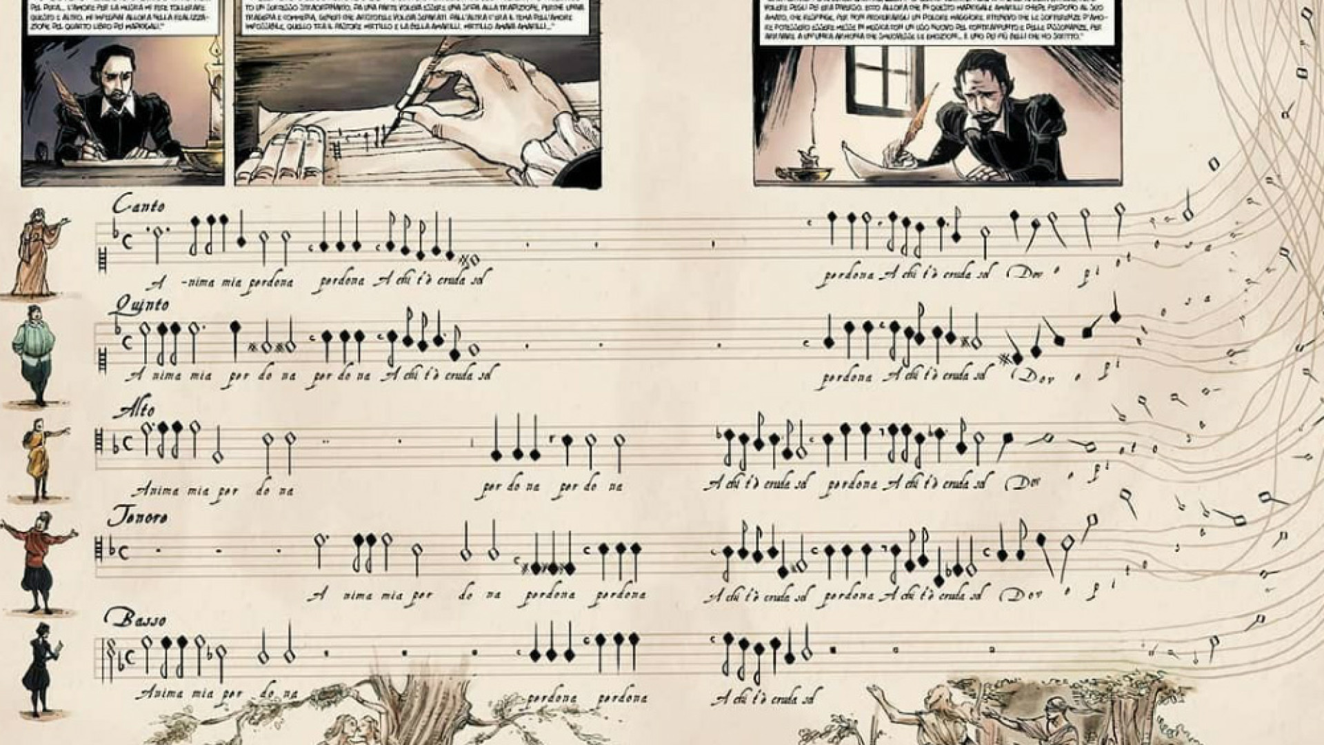 Immagine di Monteverdi e Ponchielli nuove “star” del fumetto