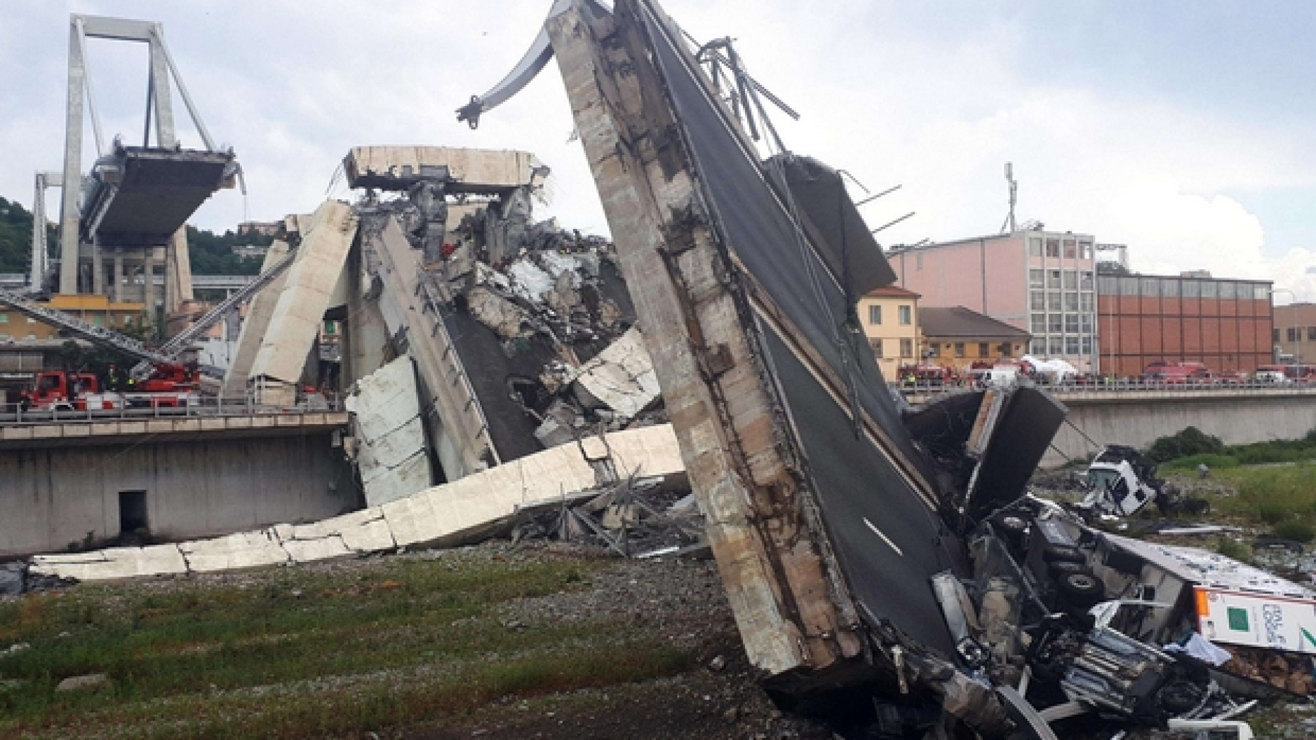 Immagine di Genova, il ponte, la demografia