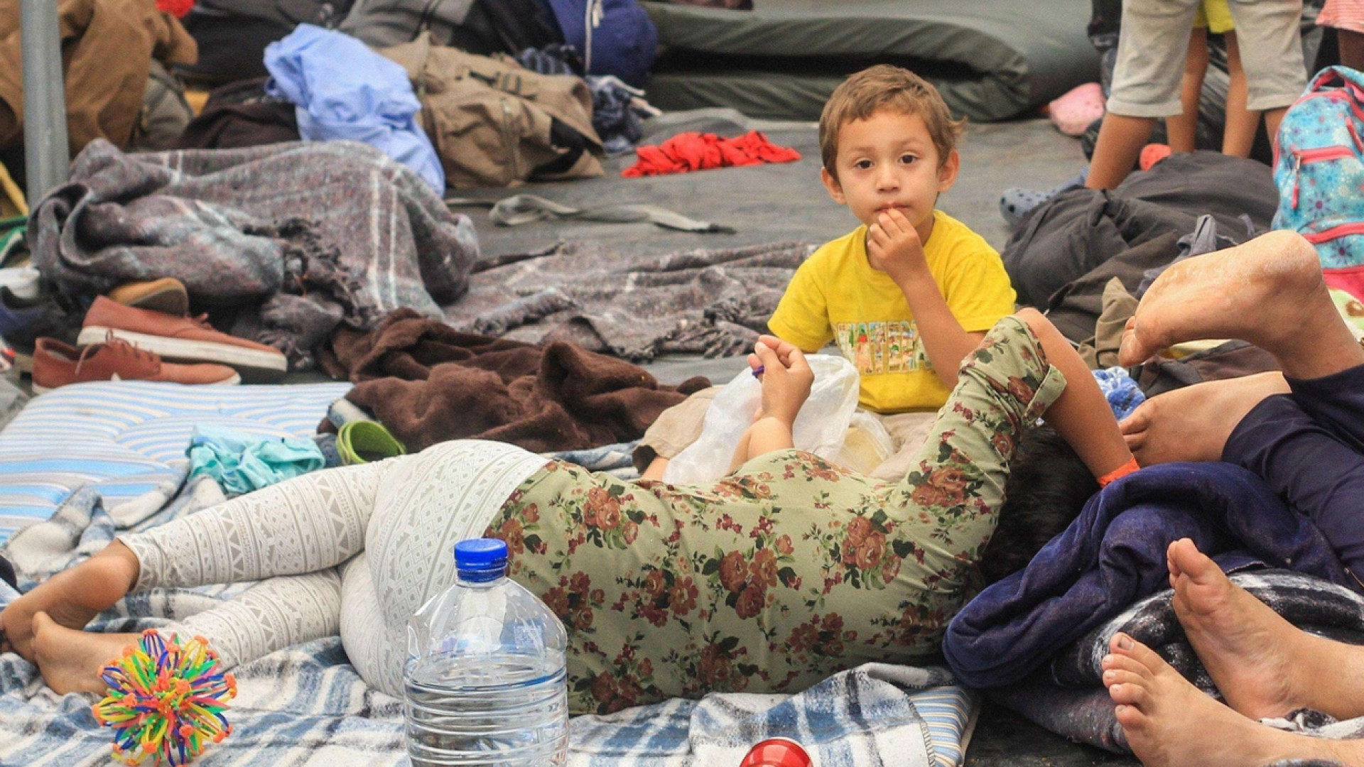 Immagine di Il sogno americano al capolinea: la carovana dei migranti si ferma a Tijuana
