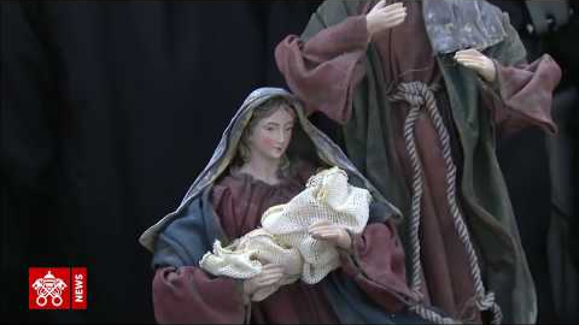 Immagine di Papa Francesco: se il nostro cuore è in Dio la gioia è piena