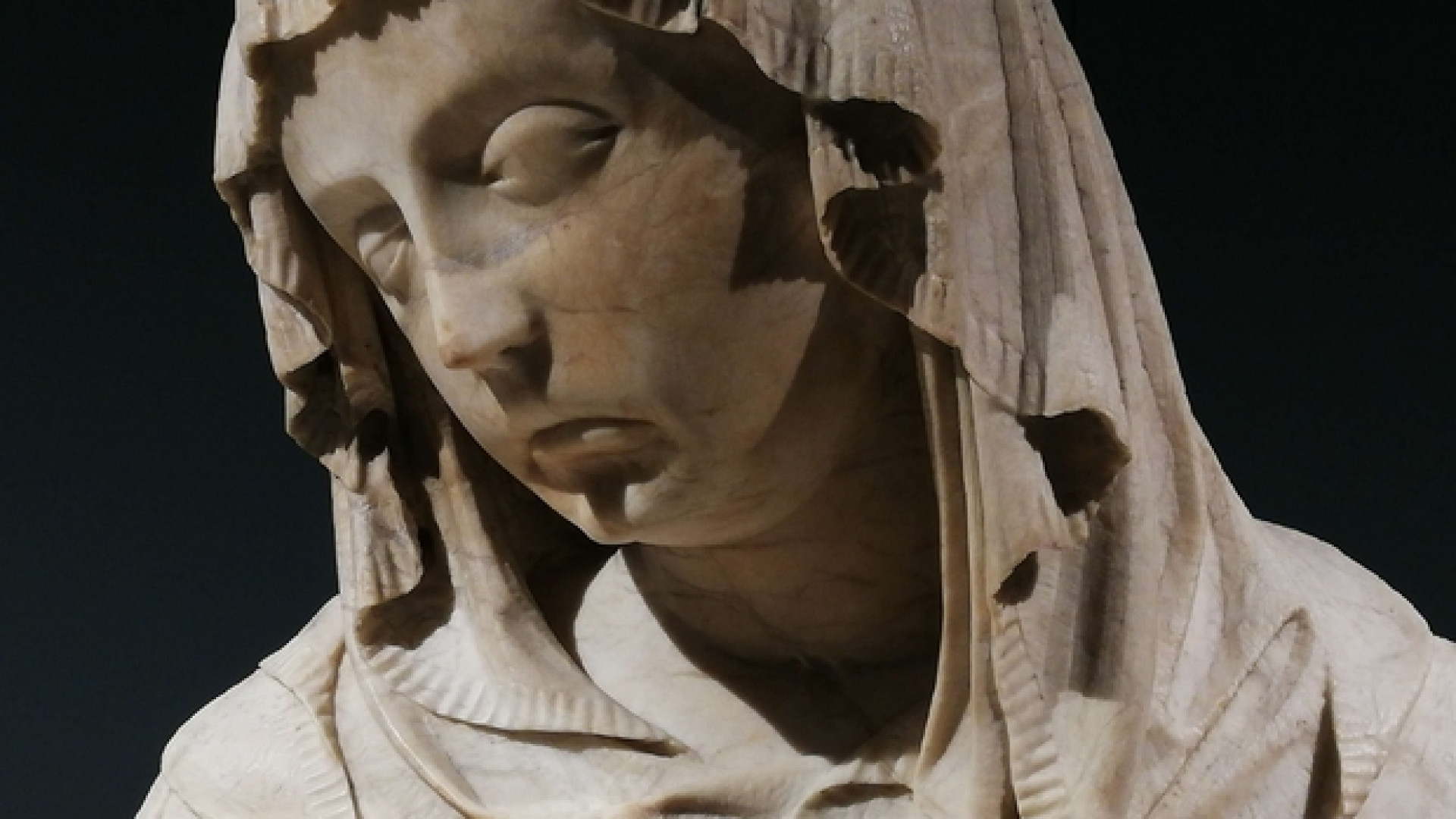 Immagine di Nell'immagine della Pietà c'è il Natale della Madre