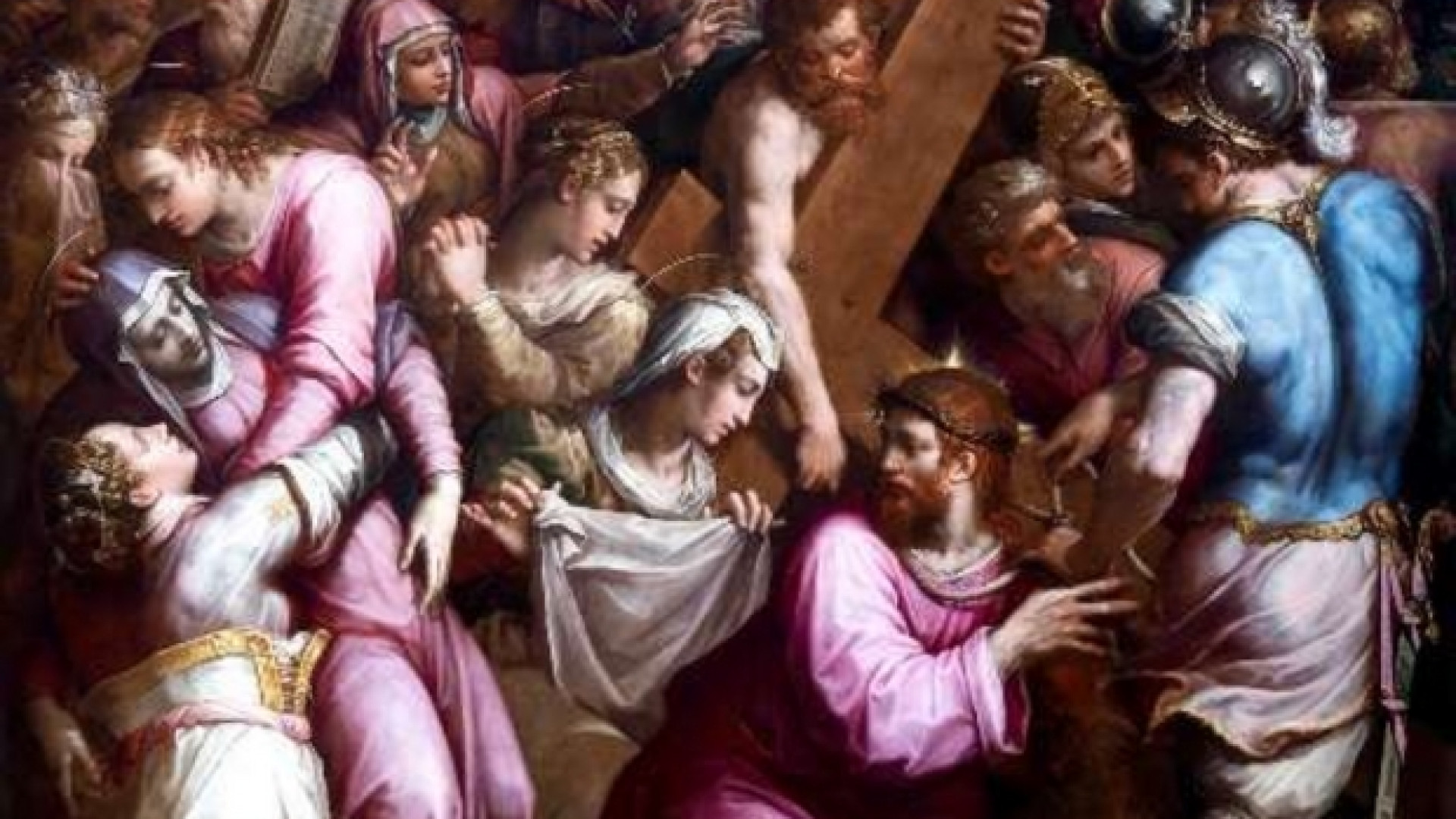 Immagine di Torna a splendere il Calvario del Vasari, realizzato in omaggio a Michelangelo