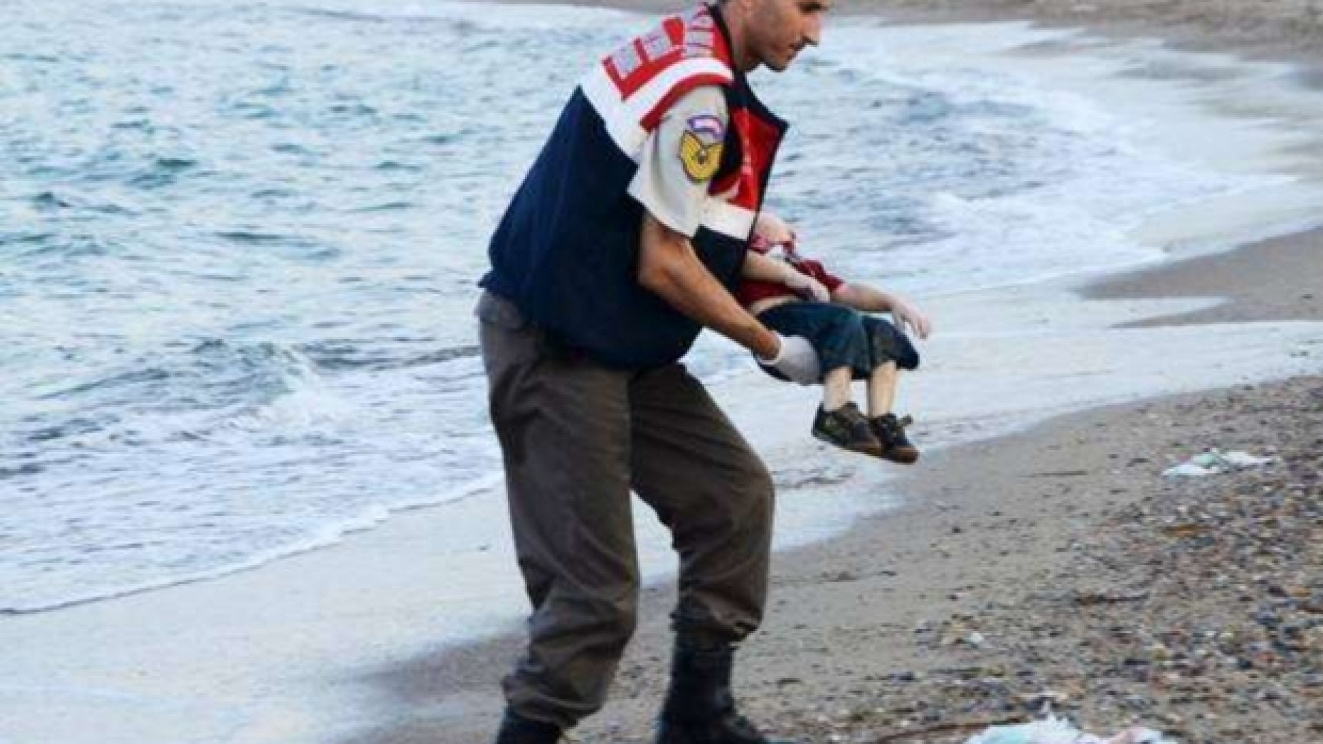 Immagine di Dolore e immagini, la pietà in una foto
