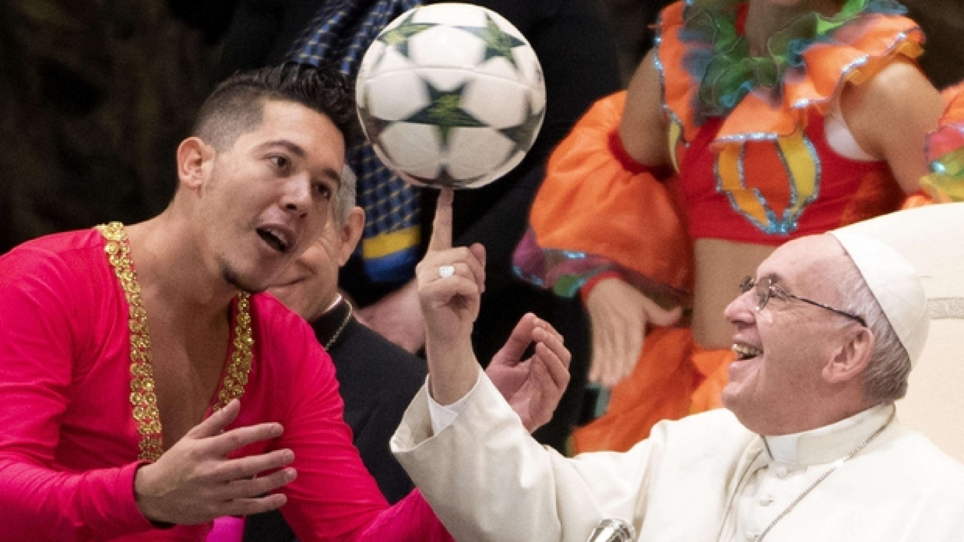 Immagine di Papa Francesco: dove c'è il Vangelo c'è rivoluzione