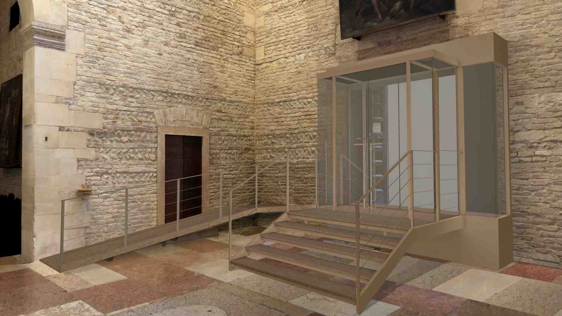 Immagine di Barriere architettoniche abbattute in Cattedrale
