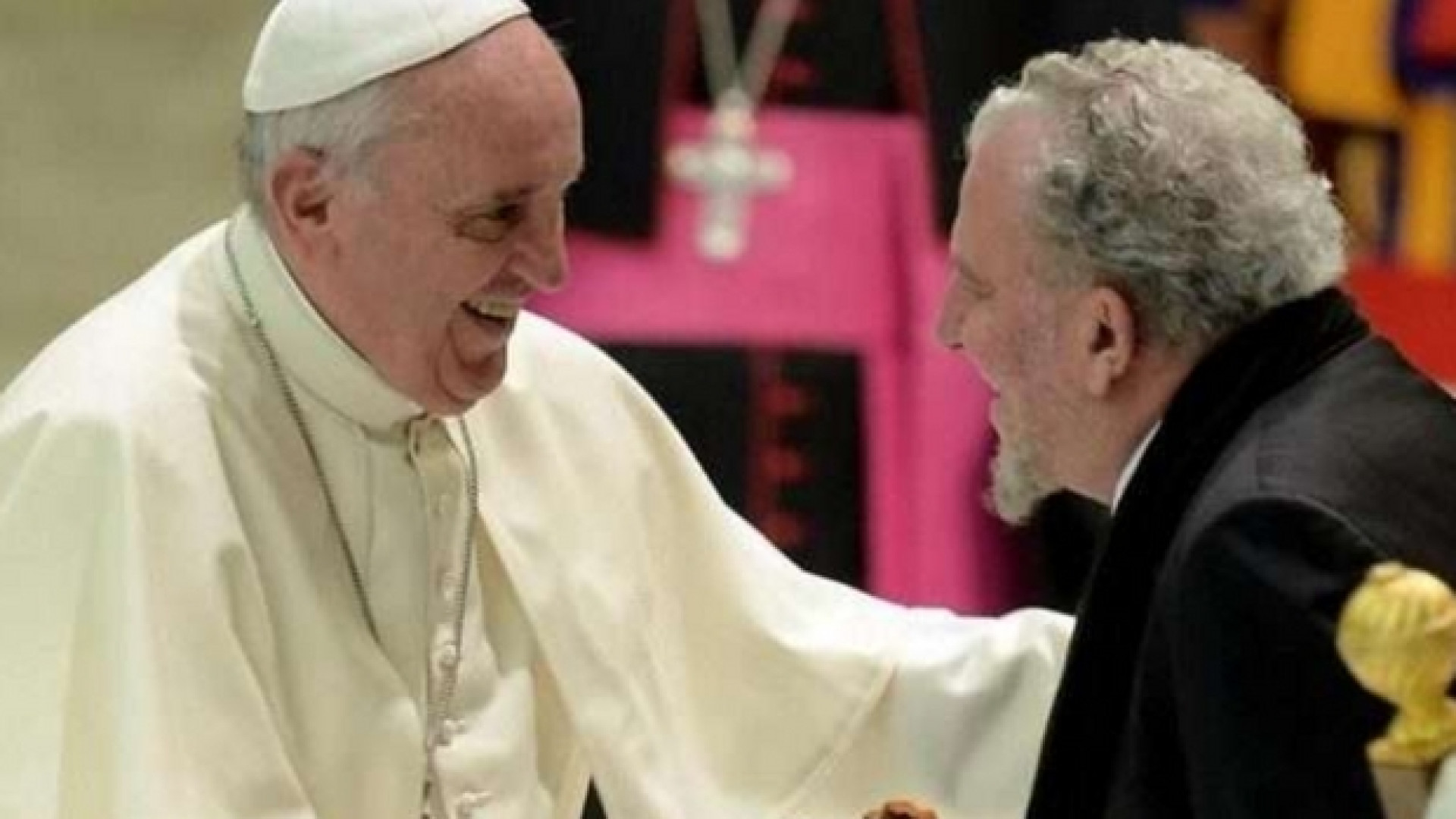 Immagine di Gli auguri del Papa per gli 80 anni di Kiko Argüello