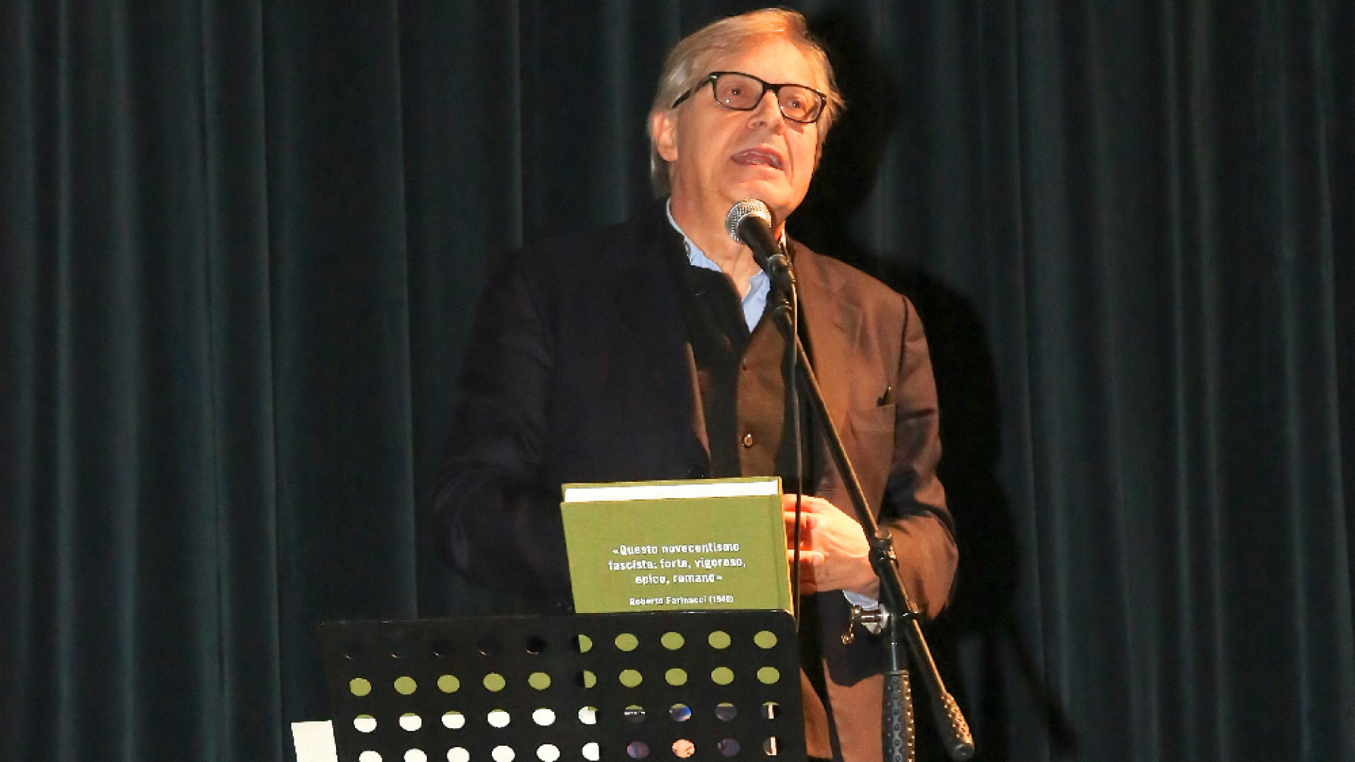 Immagine di Vittorio Sgarbi: «Qui si fa la vera storia dell’arte, senza falso revisionismo»