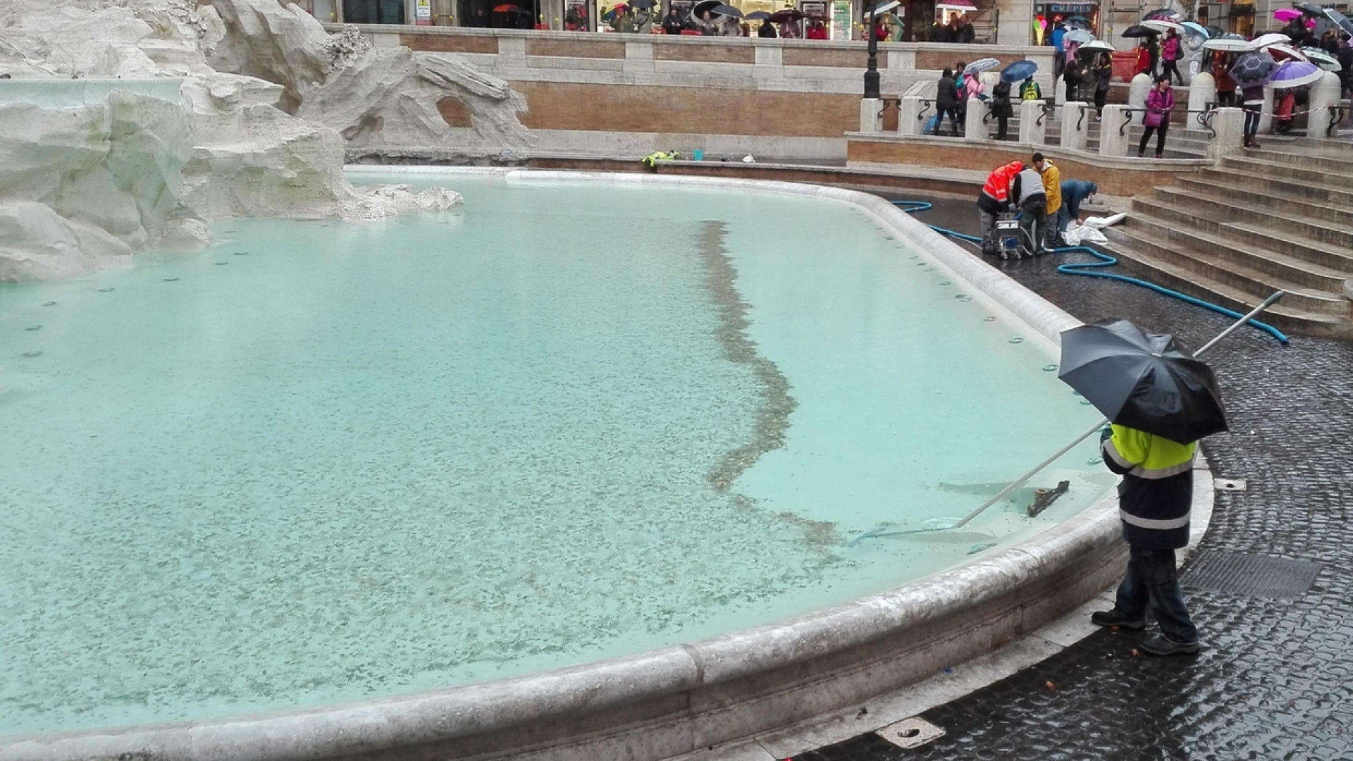 Immagine di Campidoglio in retromarcia: restano alla Caritas le monete della Fontana di Trevi