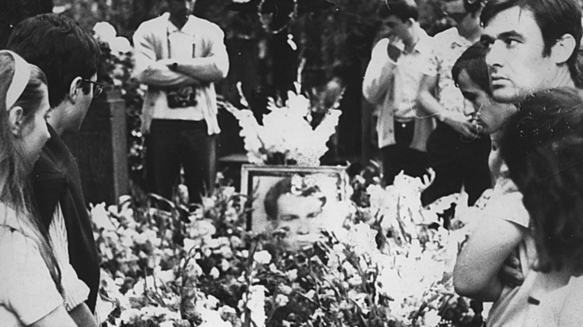 Immagine di Jan Palach: libertà e martirio del fuoco