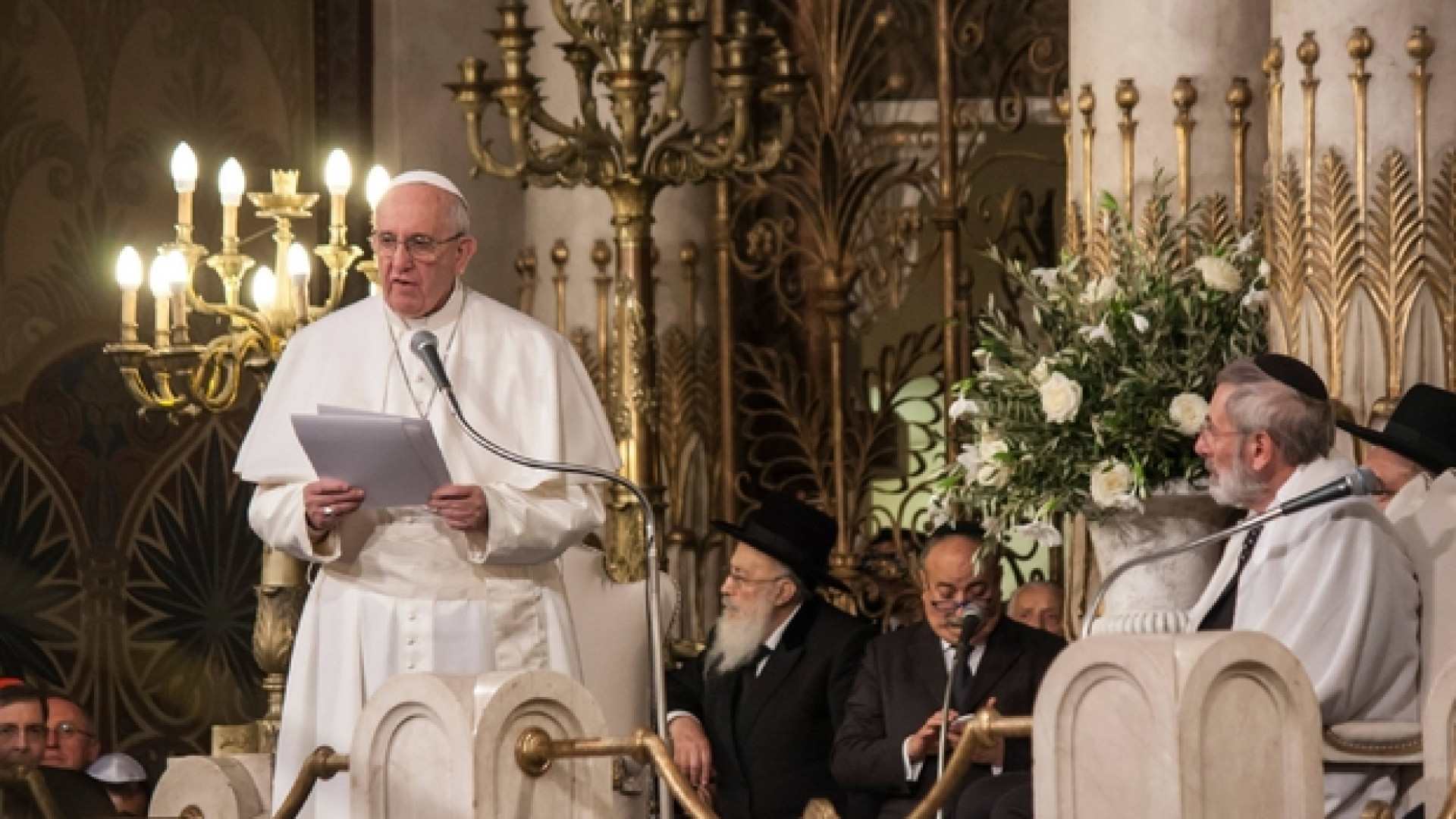 Immagine di Papa Francesco: vitale per i cristiani conoscere la tradizione ebraica