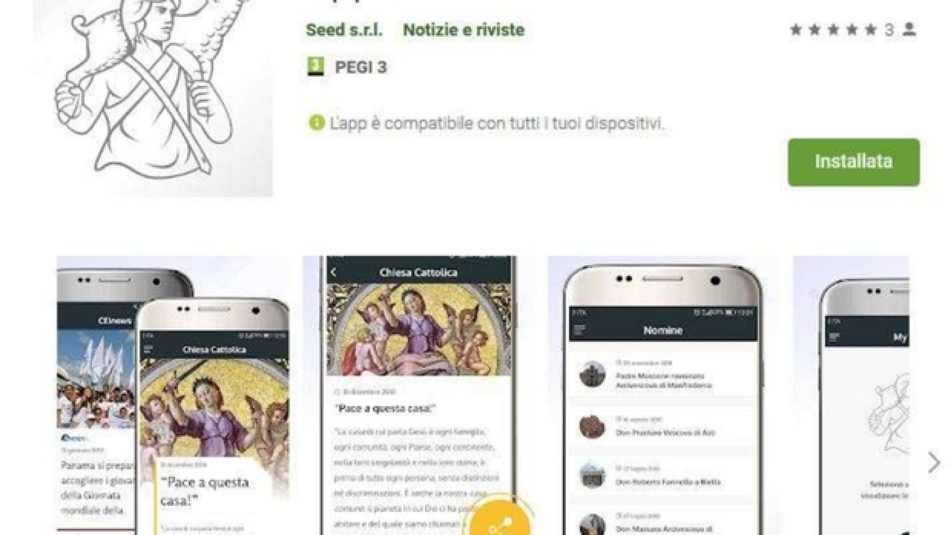 Immagine di La nuova «App Cei»: notizie e approfondimenti su smartphone e tablet