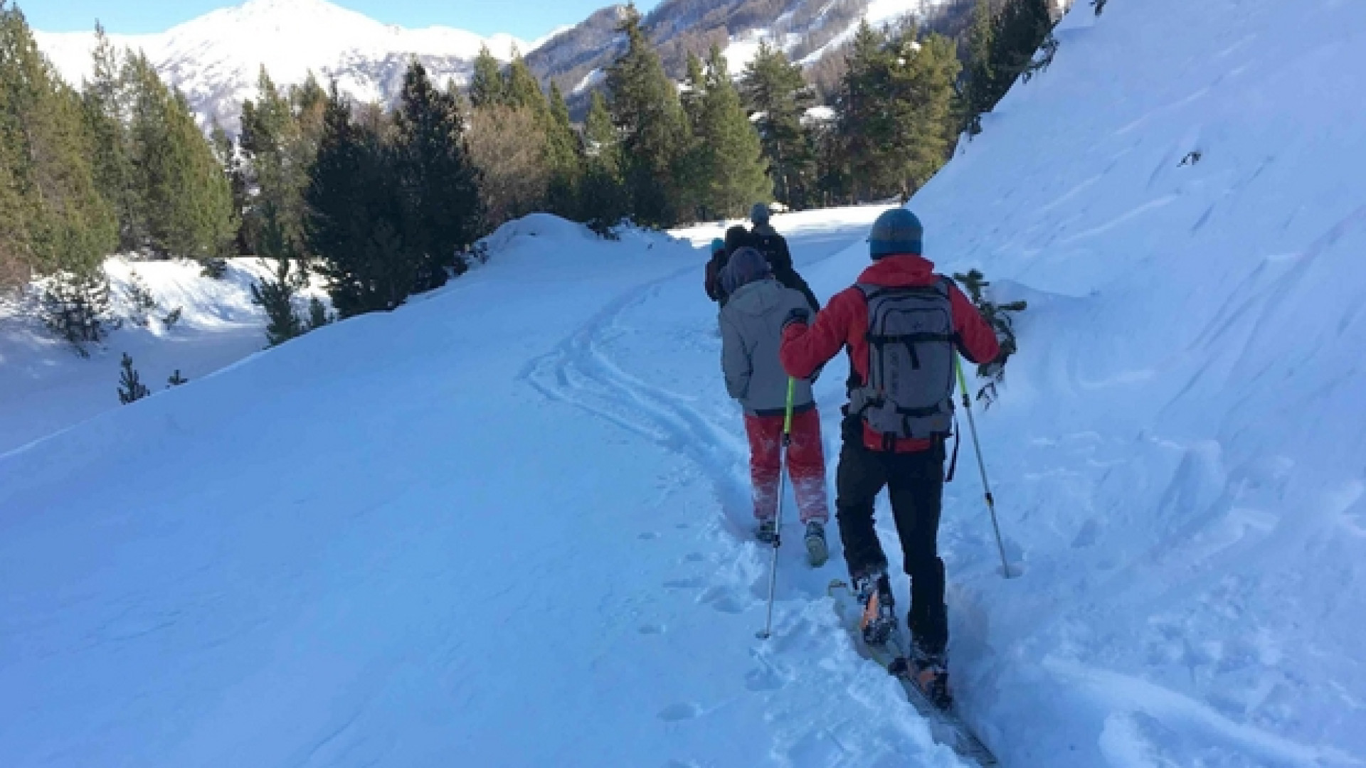 Immagine di Migrante assiderato nella neve al confine Italia-Francia