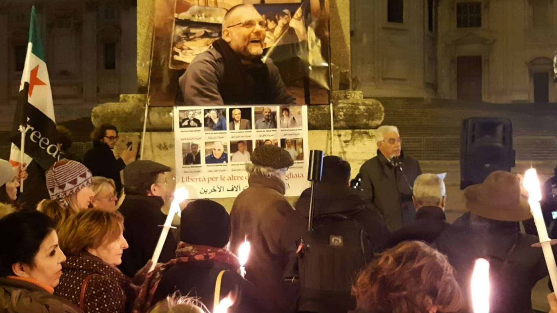 Immagine di Rapito da 2.000 giorni in Siria: fiaccolata di solidarietà per padre Dall'Oglio