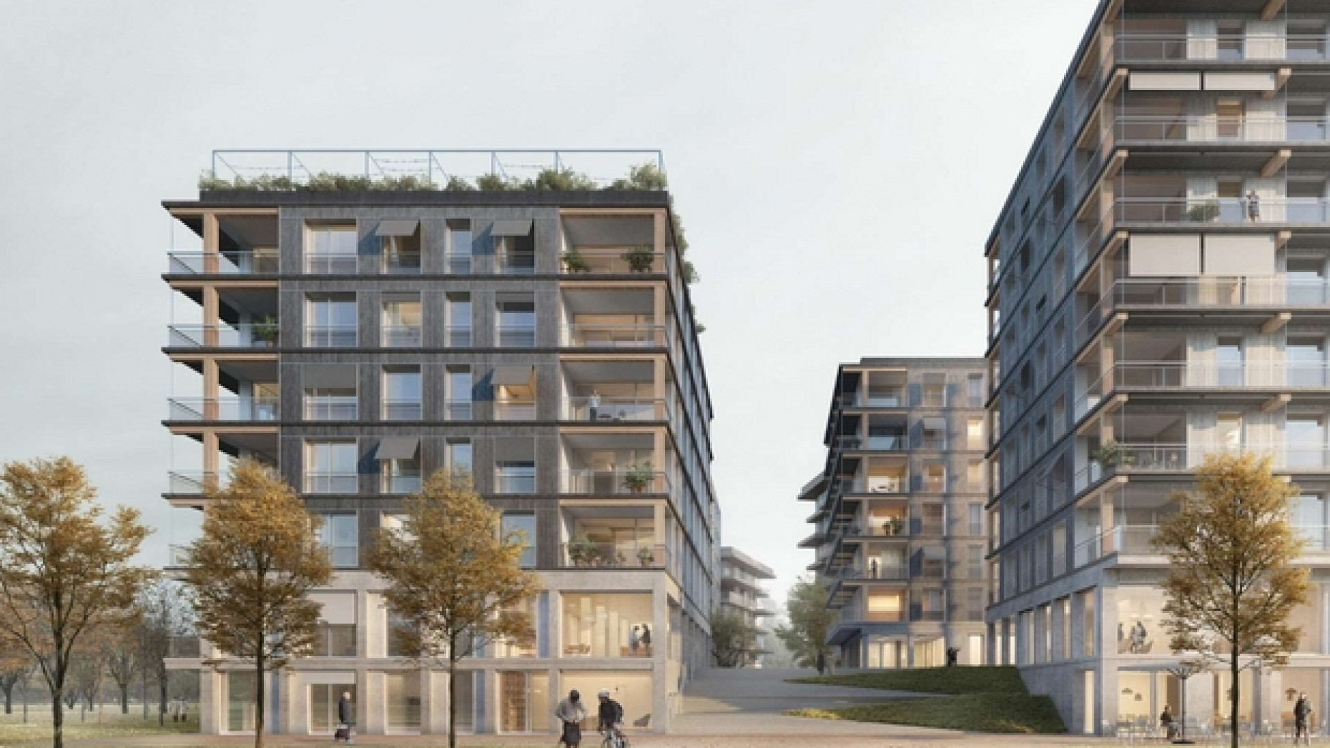 Immagine di A Milano l'housing sociale con spazi aperti al quartiere