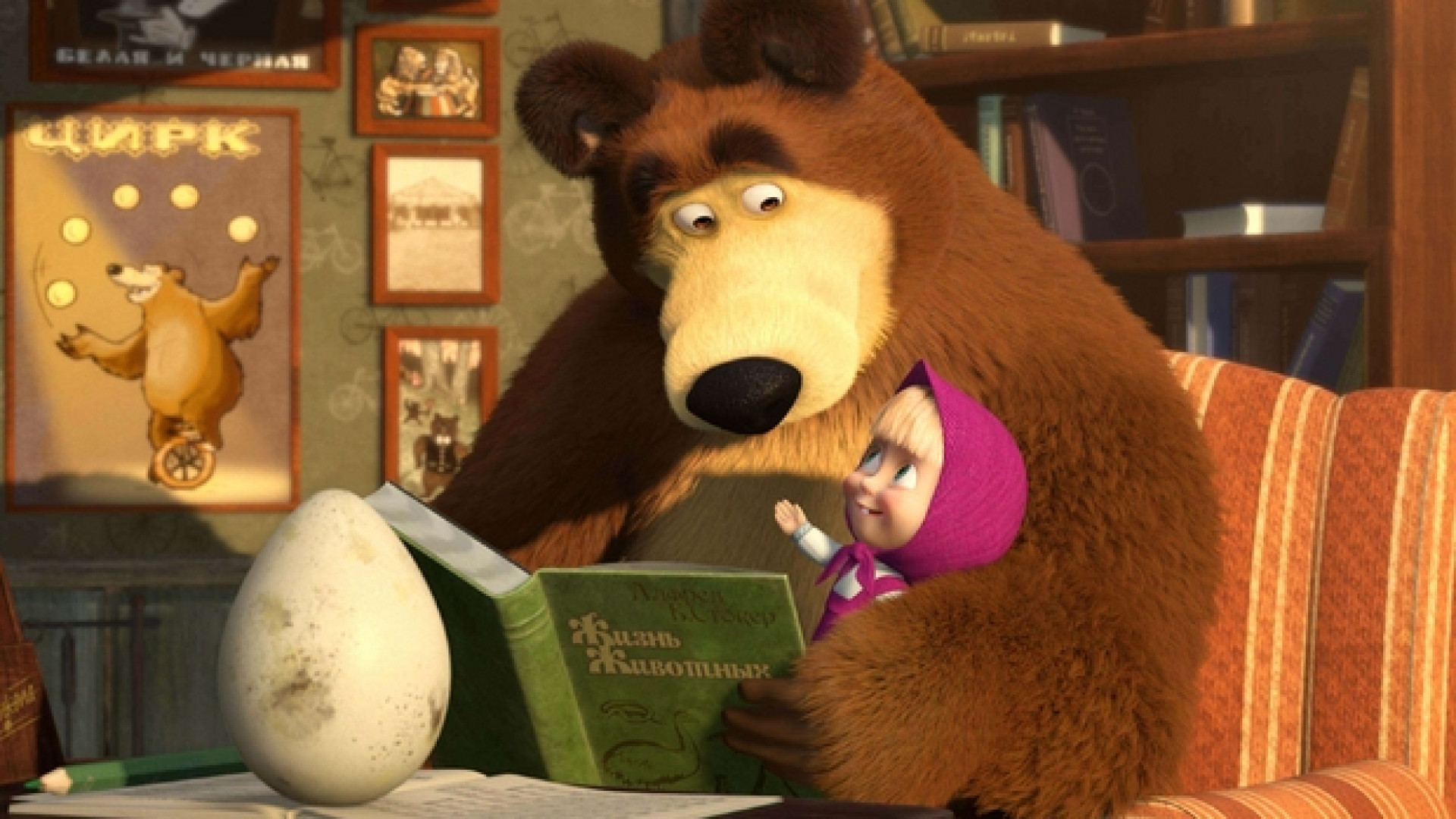Immagine di Con Masha e Orso i russi battono i cartoon Usa