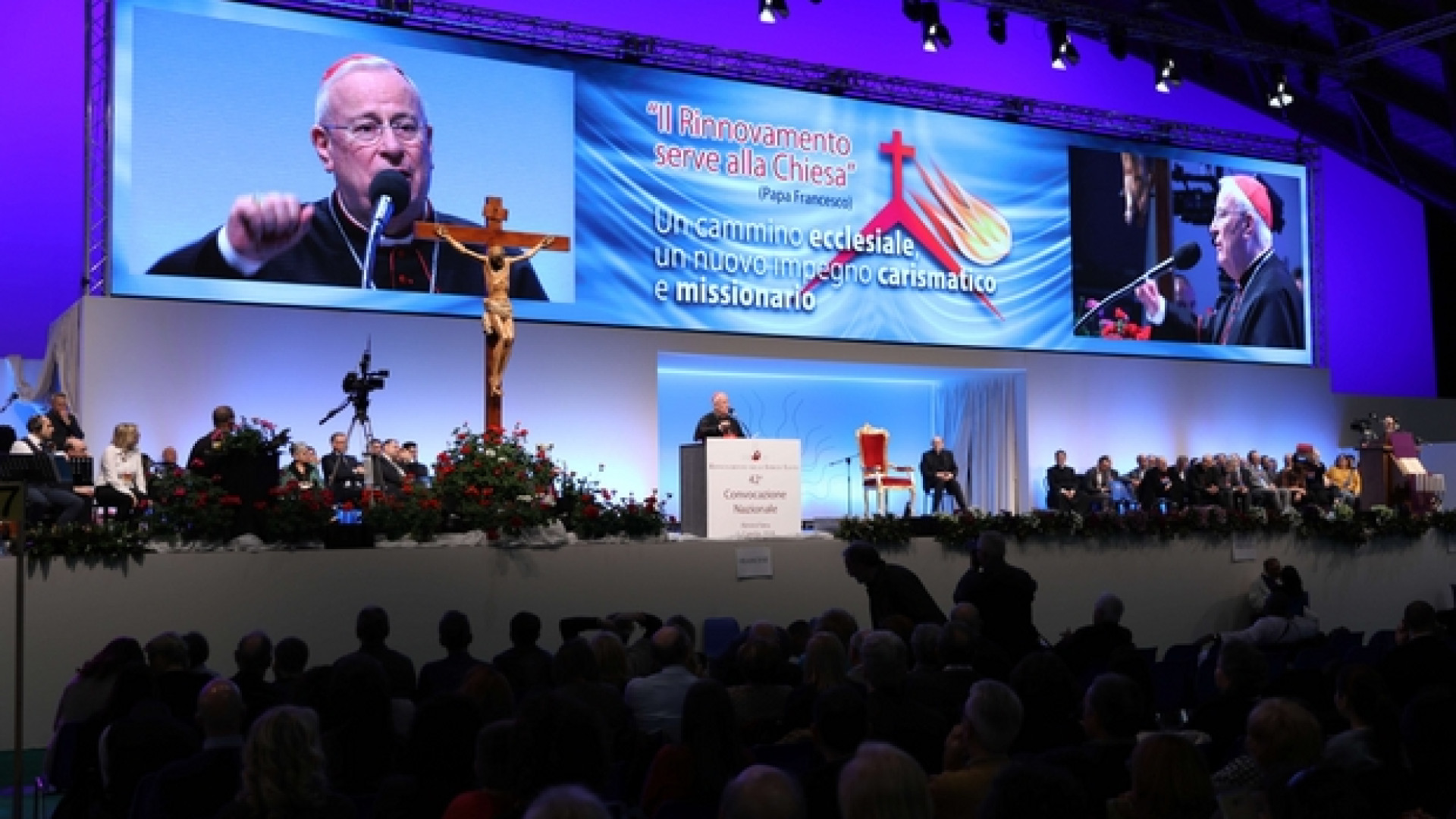Immagine di Bassetti al Rinnovamento: siete il volto della Chiesa in uscita