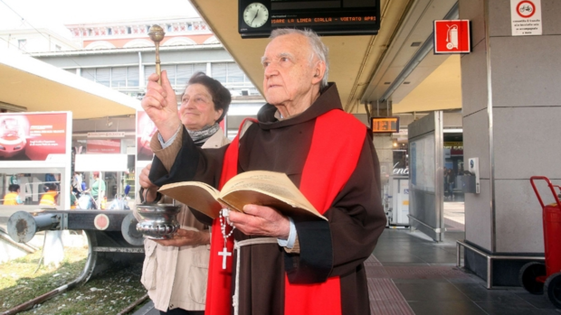 Immagine di Padre Pesce: «Il mio servizio di frate ferroviere». Il Vangelo tra i binari