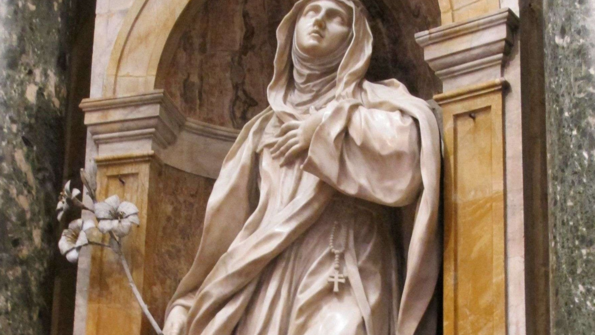 Immagine di Santa Caterina da Siena, da 80 anni patrona d'Italia