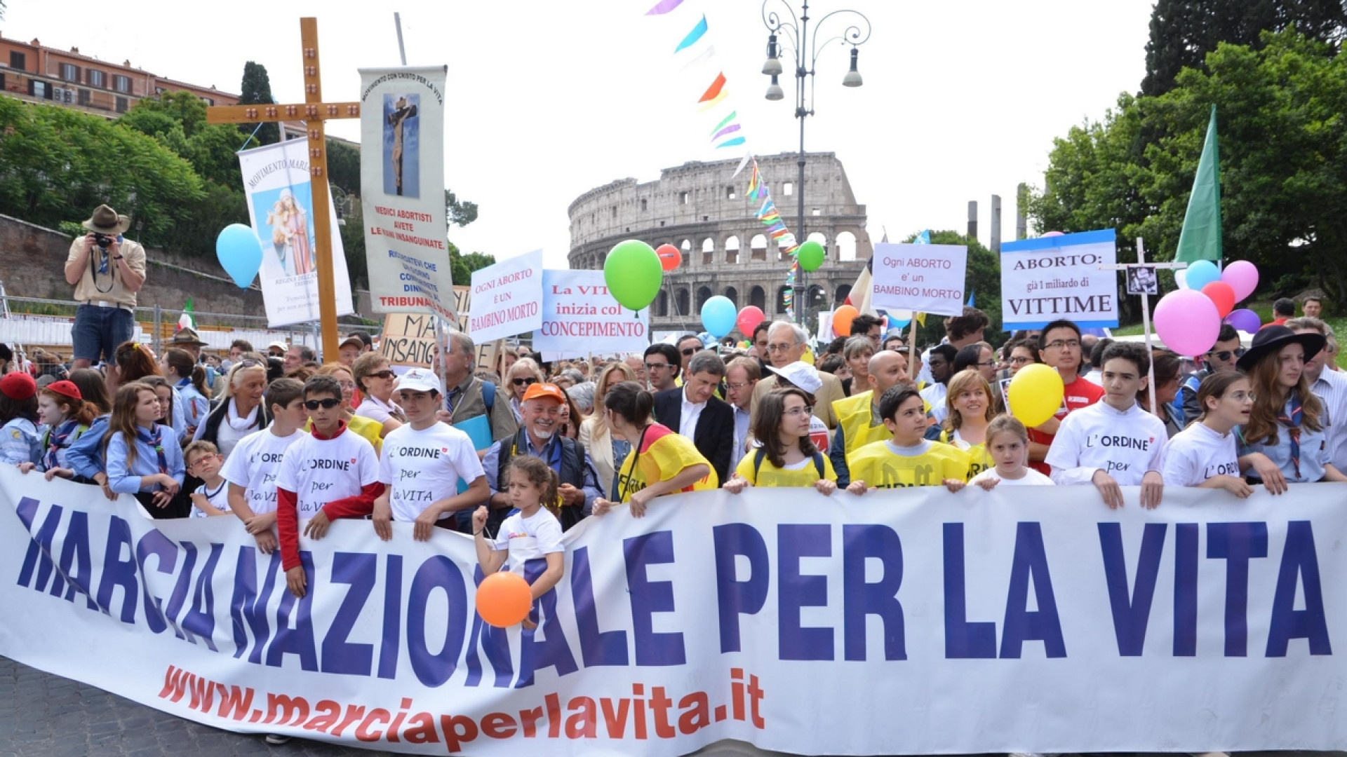 Immagine di «Una Marcia per la libertà di difendere la vita sempre»
