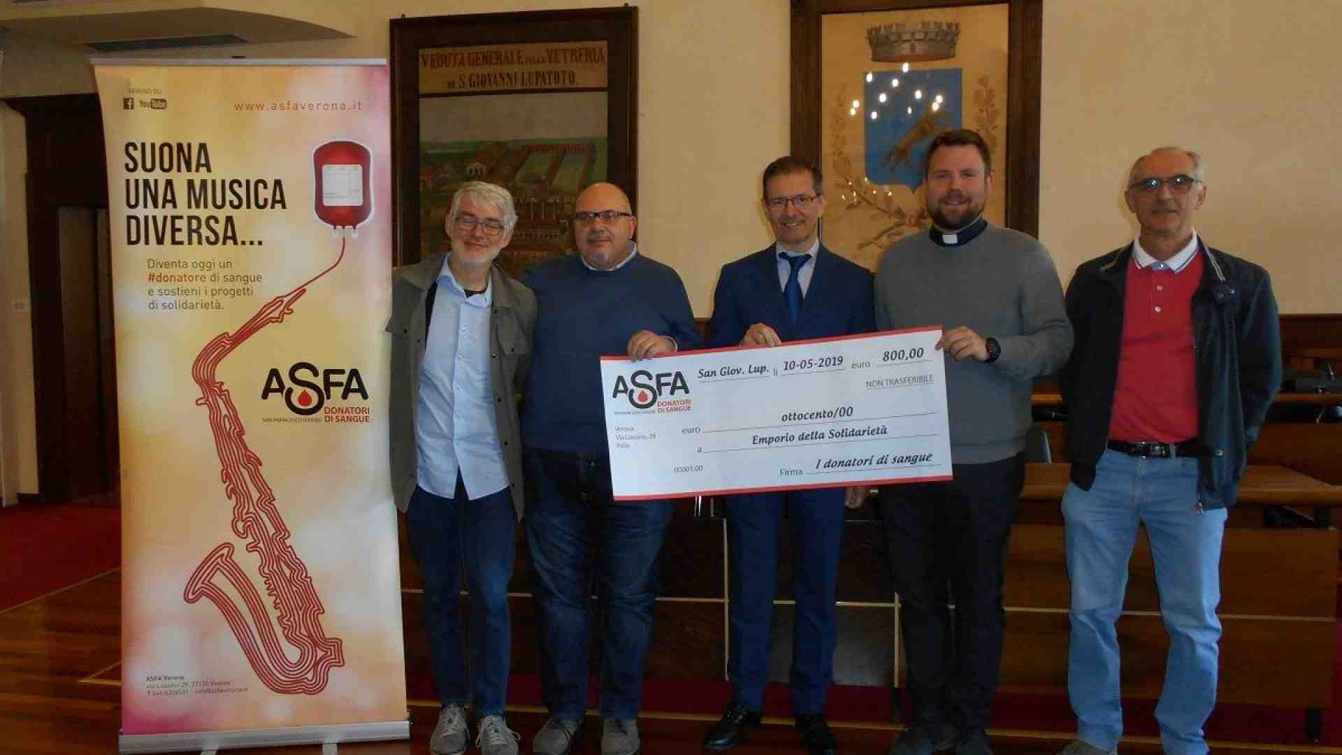 Immagine di Il buon cuore dell'Asfa sostiene l'Emporio della solidarietà