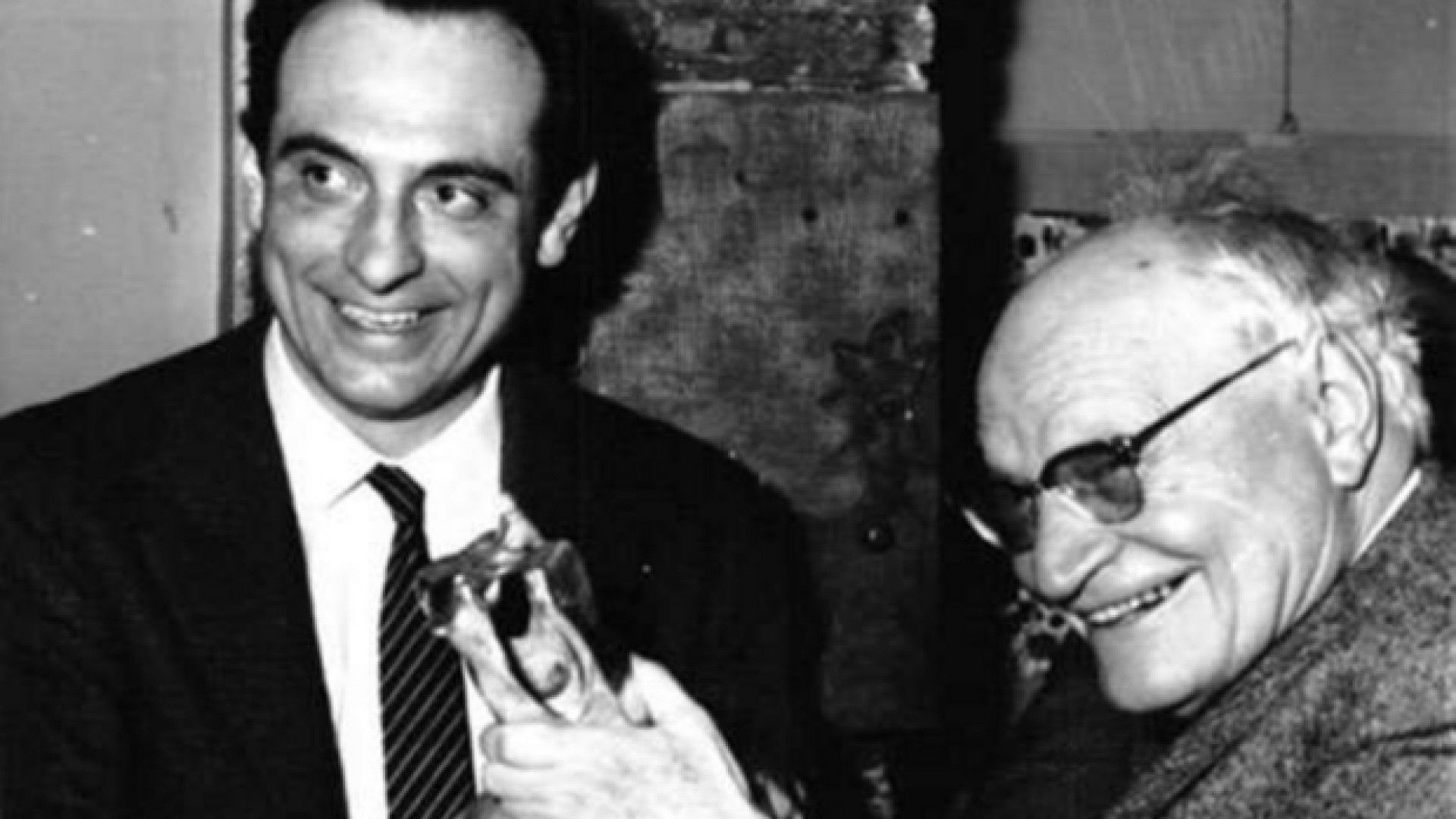 Immagine di Ungaretti e l'amico Piccioni «Per me è come un figlio»