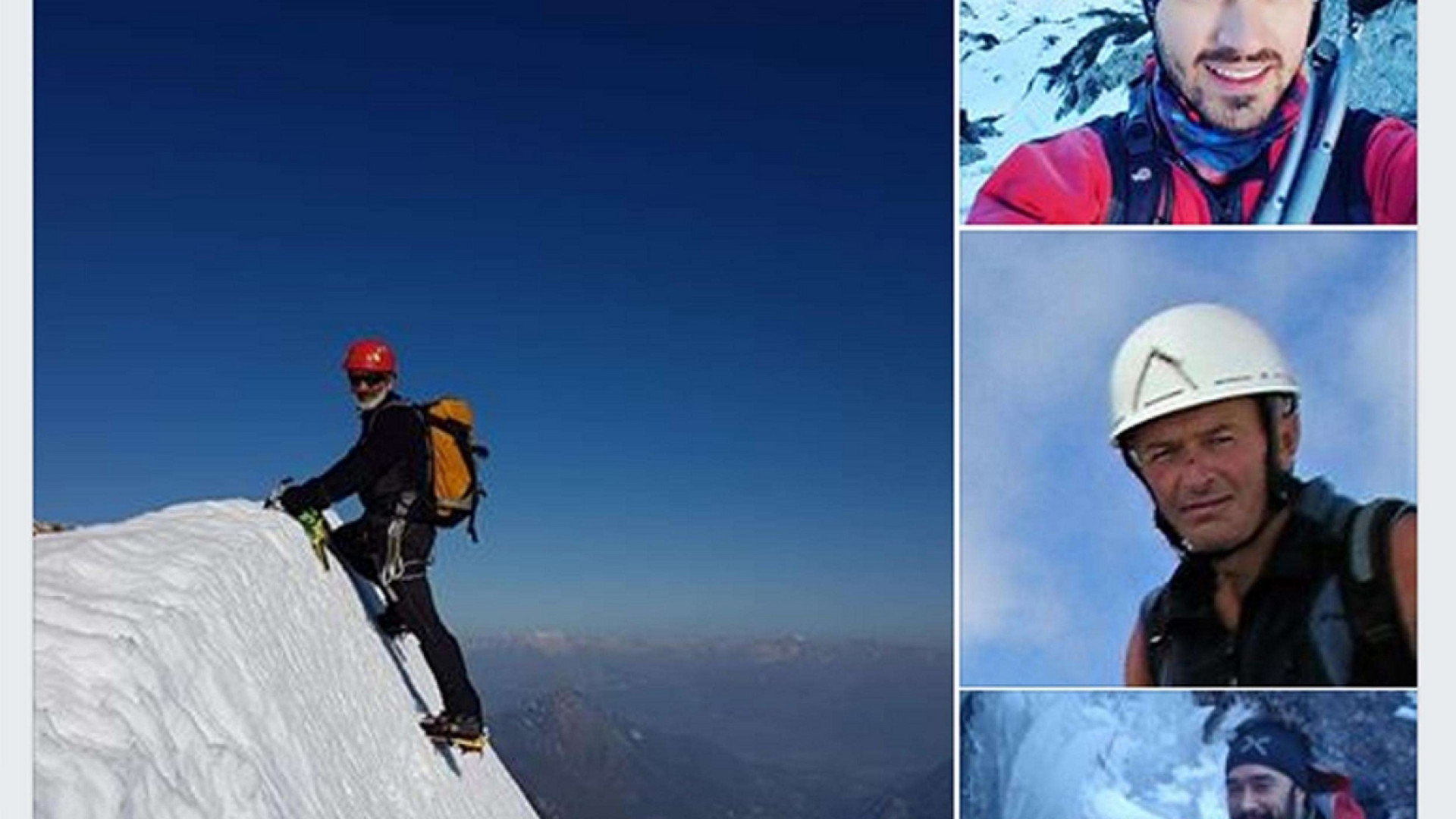 Immagine di Salvati gli alpinisti italiani colpiti da una valanga