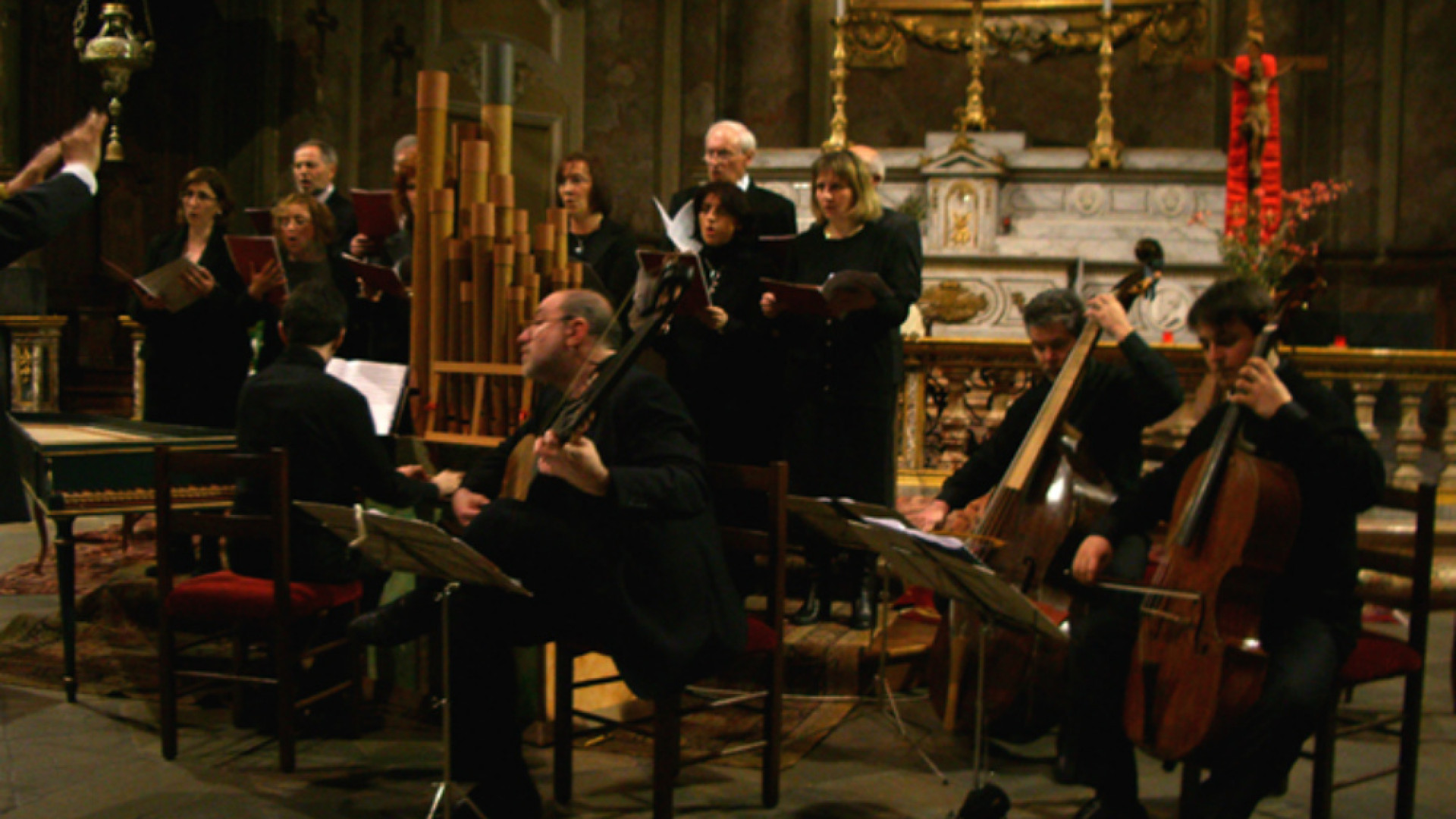 Immagine di Amor Sacro e Amor Profano con l’omaggio a Monteverdi